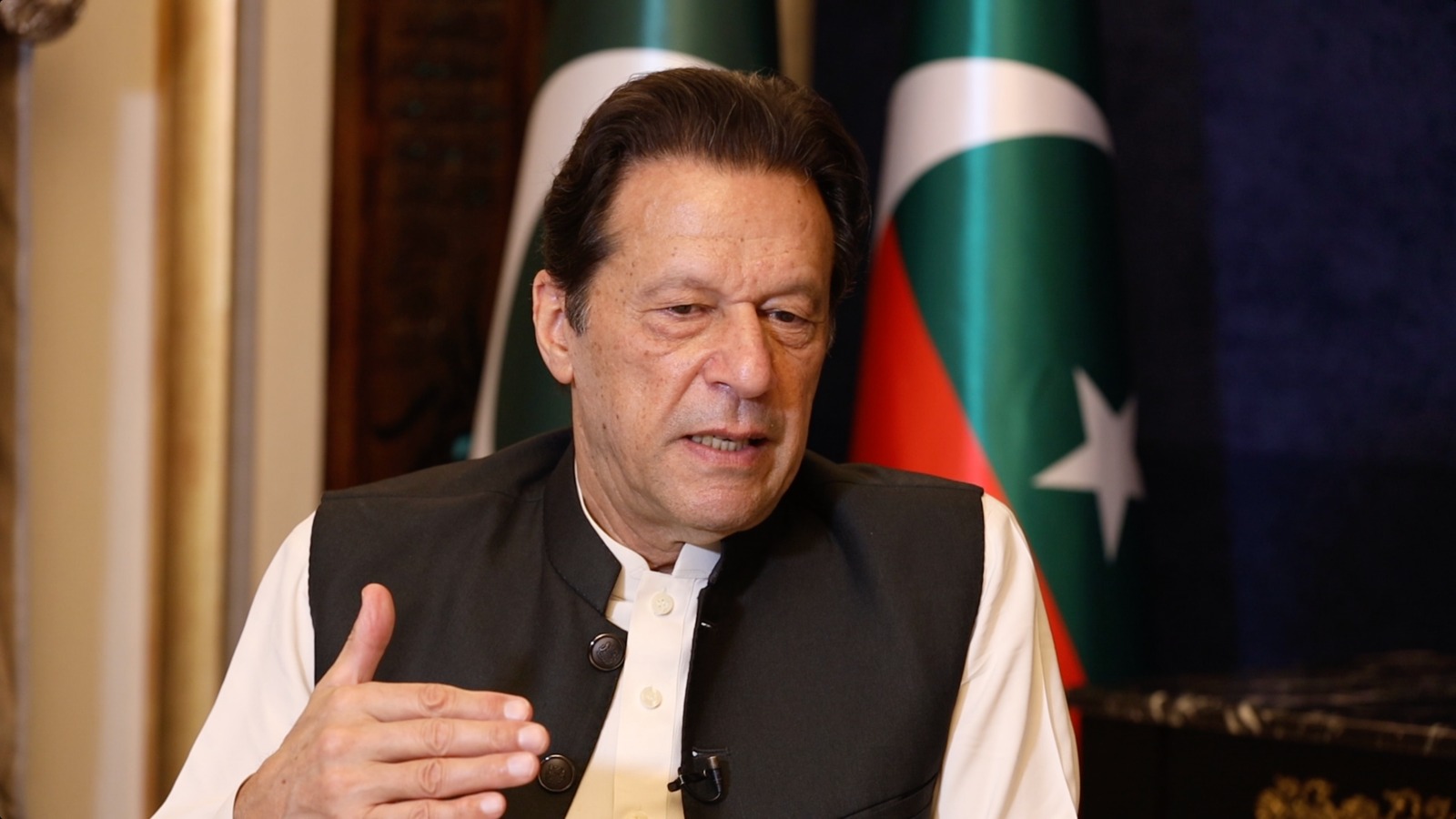 Former prime minister Imran Khan