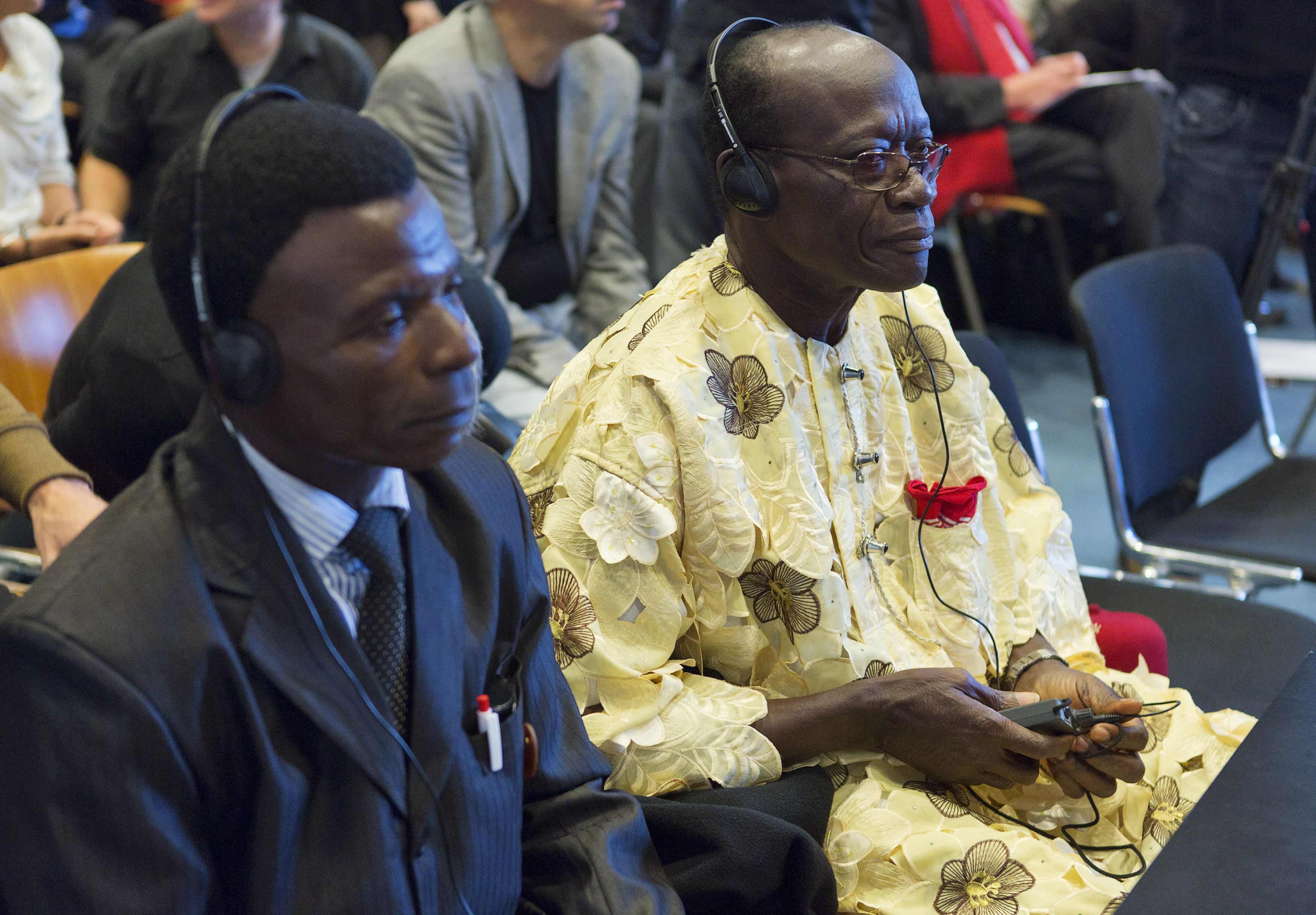 Nigerian representatives from the Niger Delta