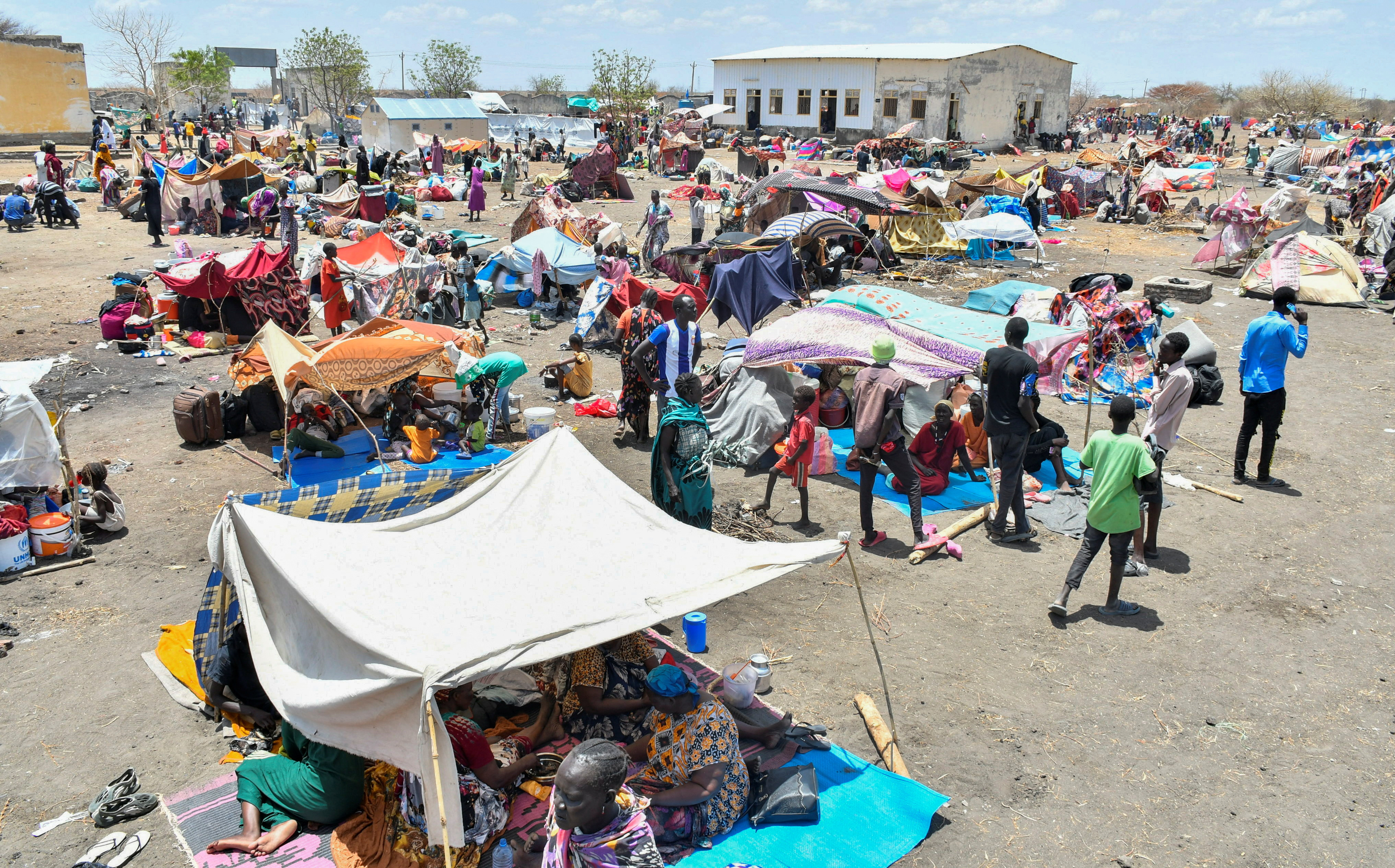Civilians who fled the war-torn Sudan following the outbreak of fighting between the Sudanese army and the paramilitary Rapid Support Forces