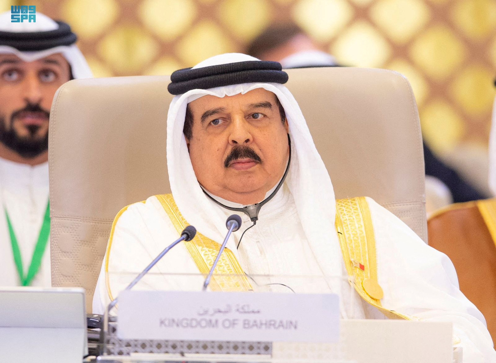 King Hamad bin Isa Al Khalifa of Bahrain