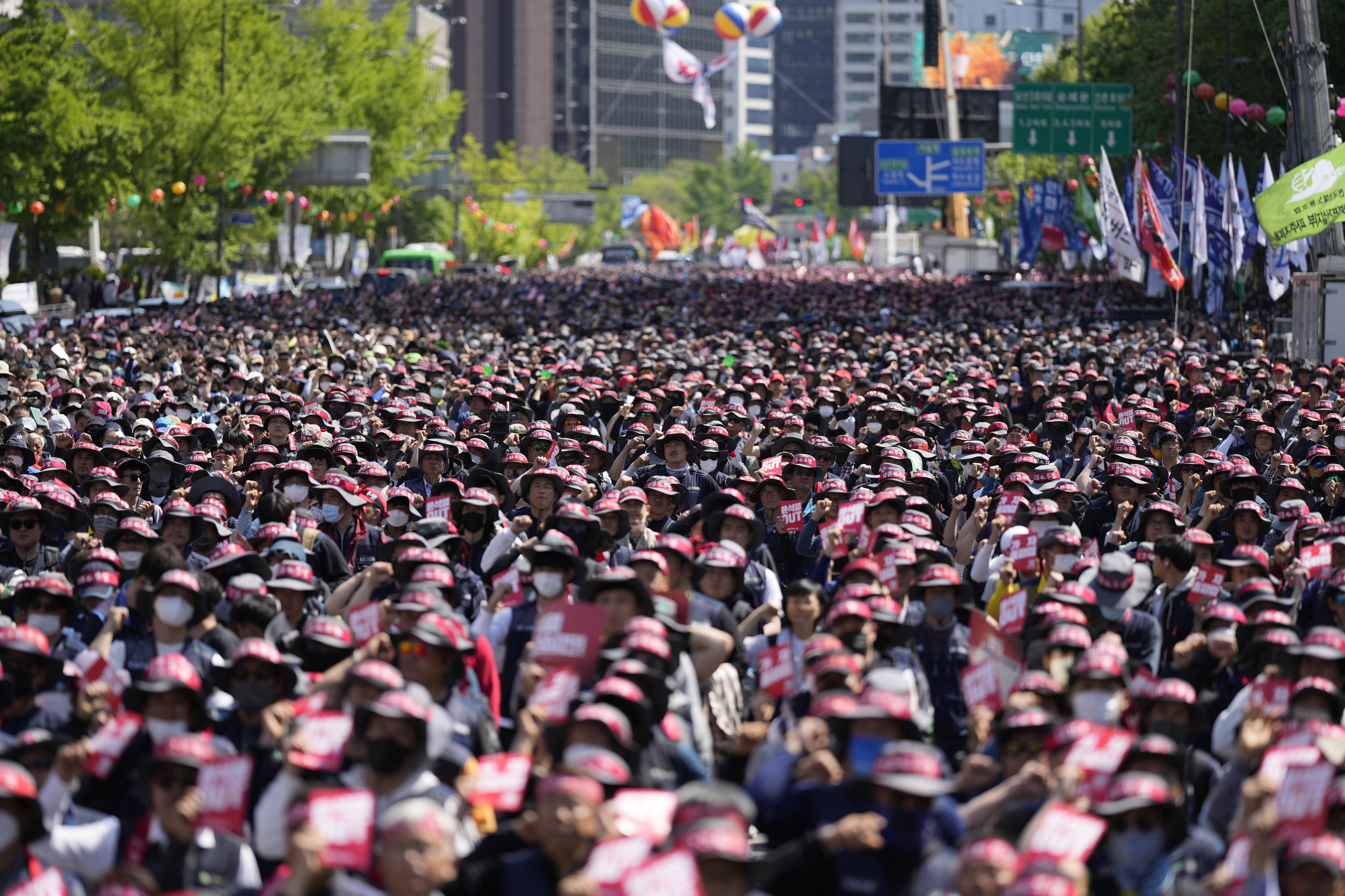 South Korea May Day Labor