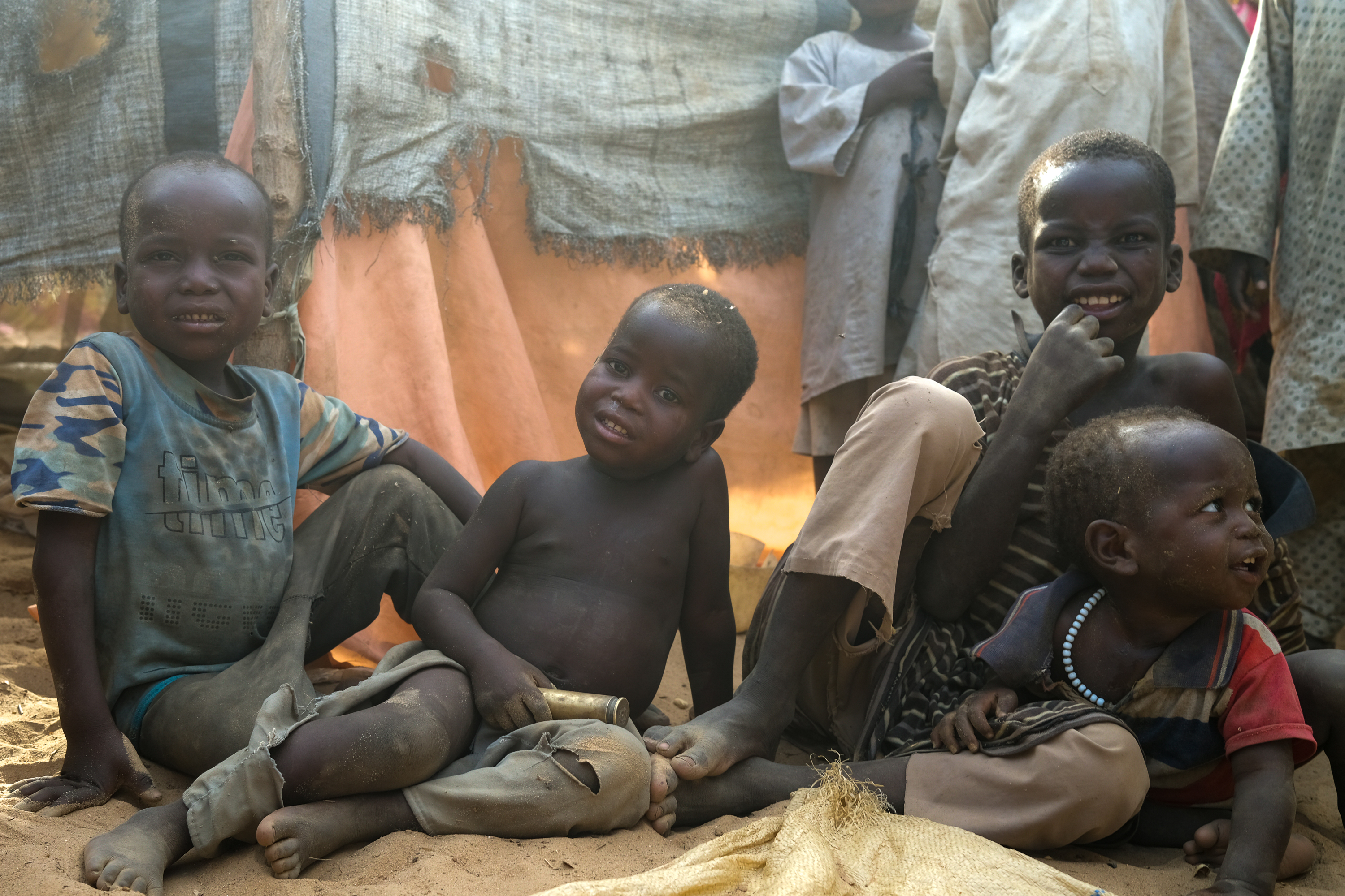 The UN refugee agency estimates that about 90 percent of Sudanese refugees crossing into Chad are women and children [Virginia Pietromarchi/Al Jazeera]