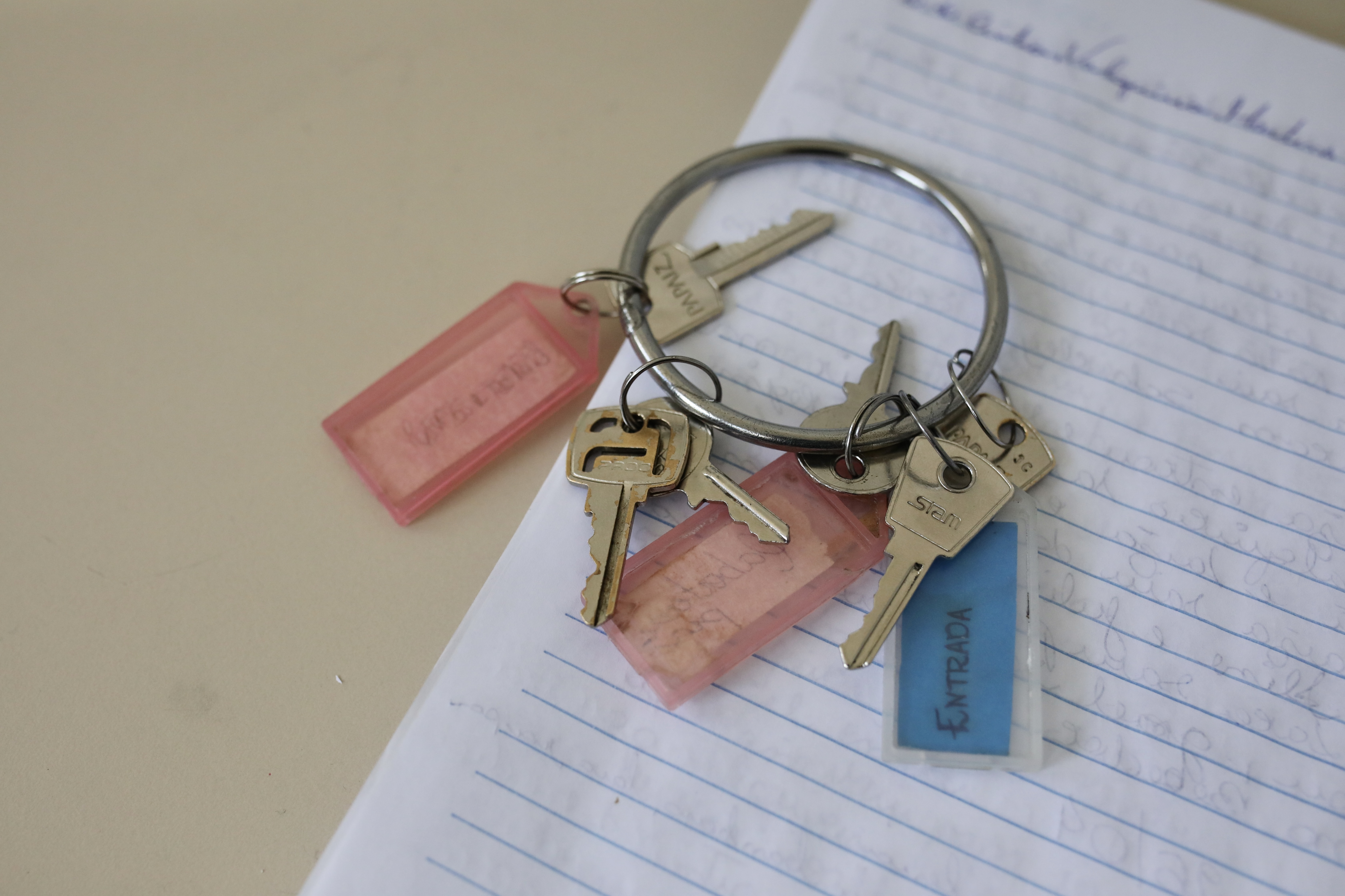 Keys to the detention center and prison cells