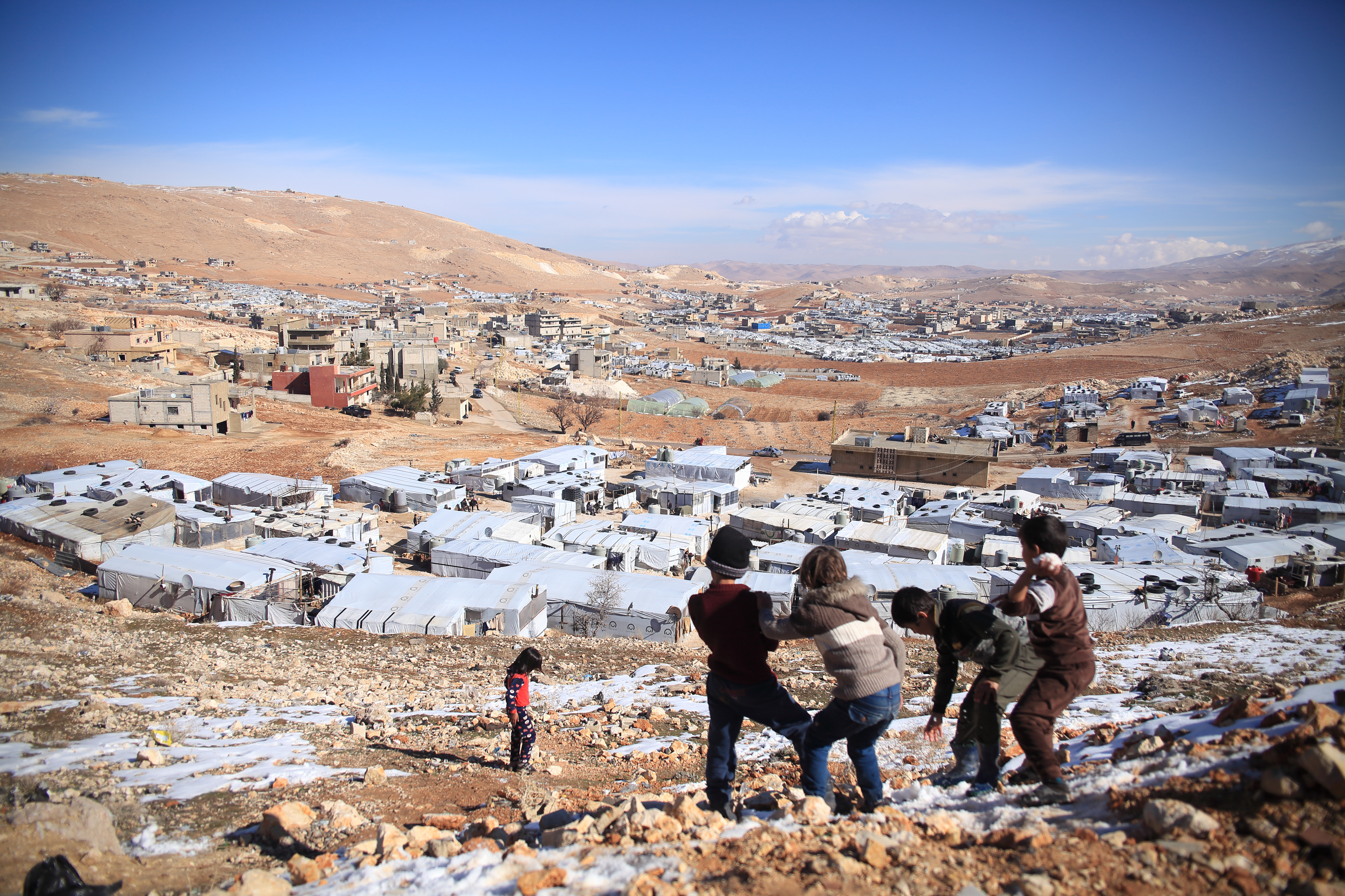Lebanese refugee camp