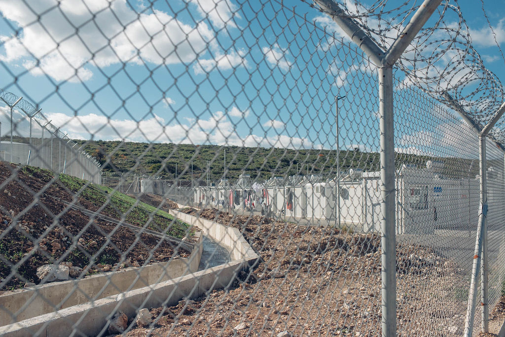 "Closed Controlled Access Center" in Samos, Greece [Kenya-Jade Pinto/Al Jazeera]