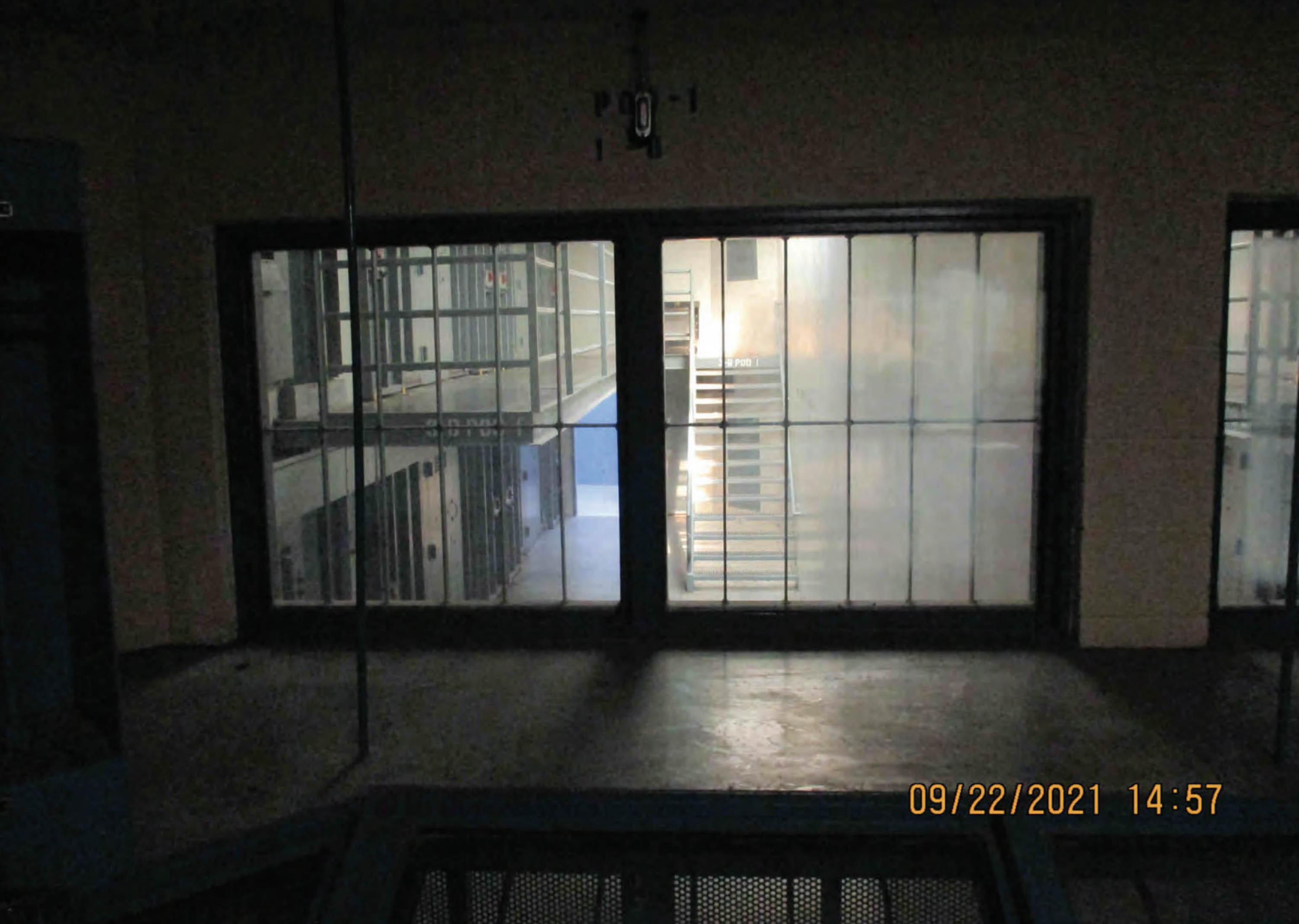 A view from inside a solitary cell