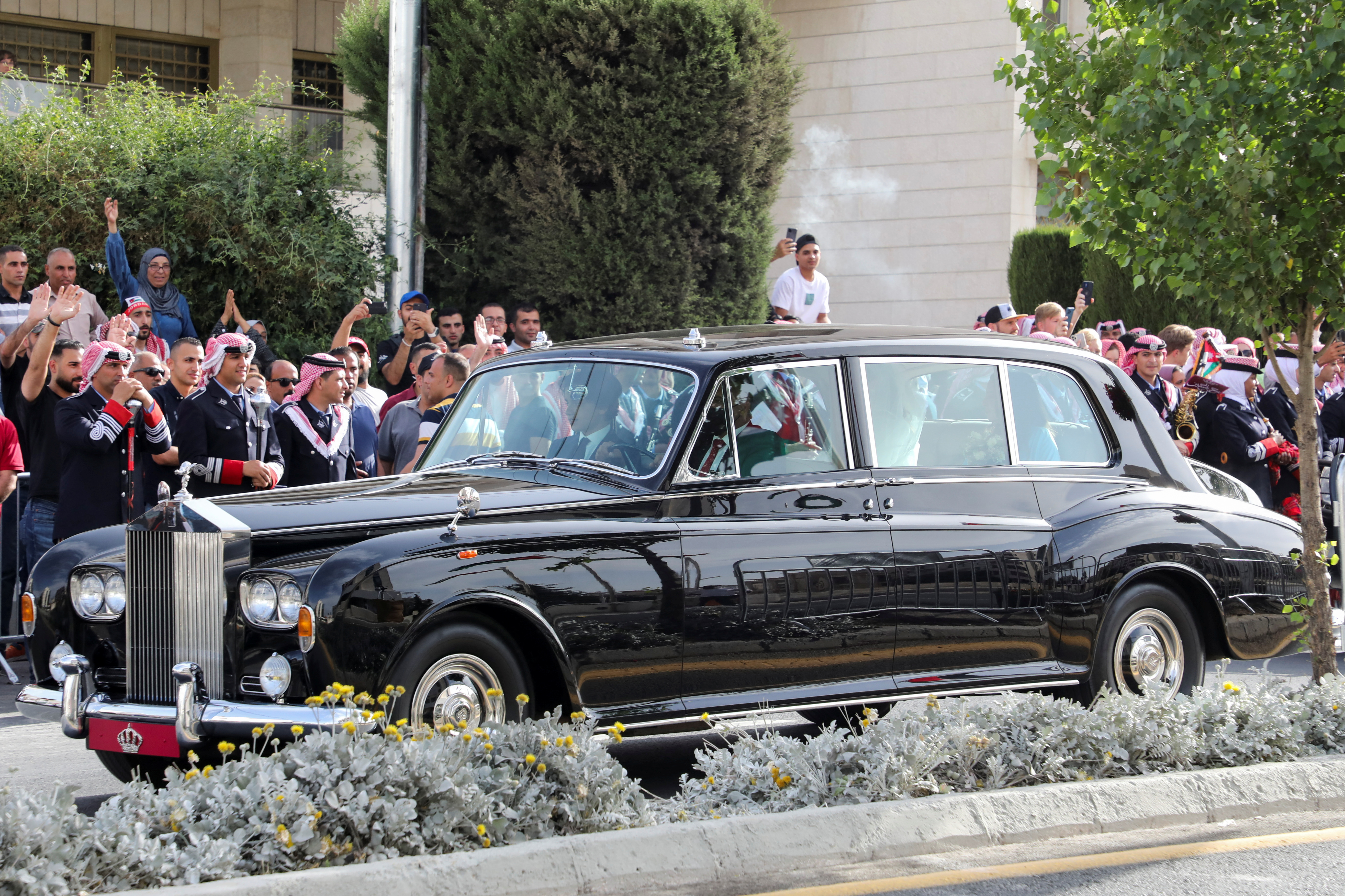 Royal wedding of Jordan's Crown Prince Hussein and Rajwa Al Saif, in Amman, Jordan