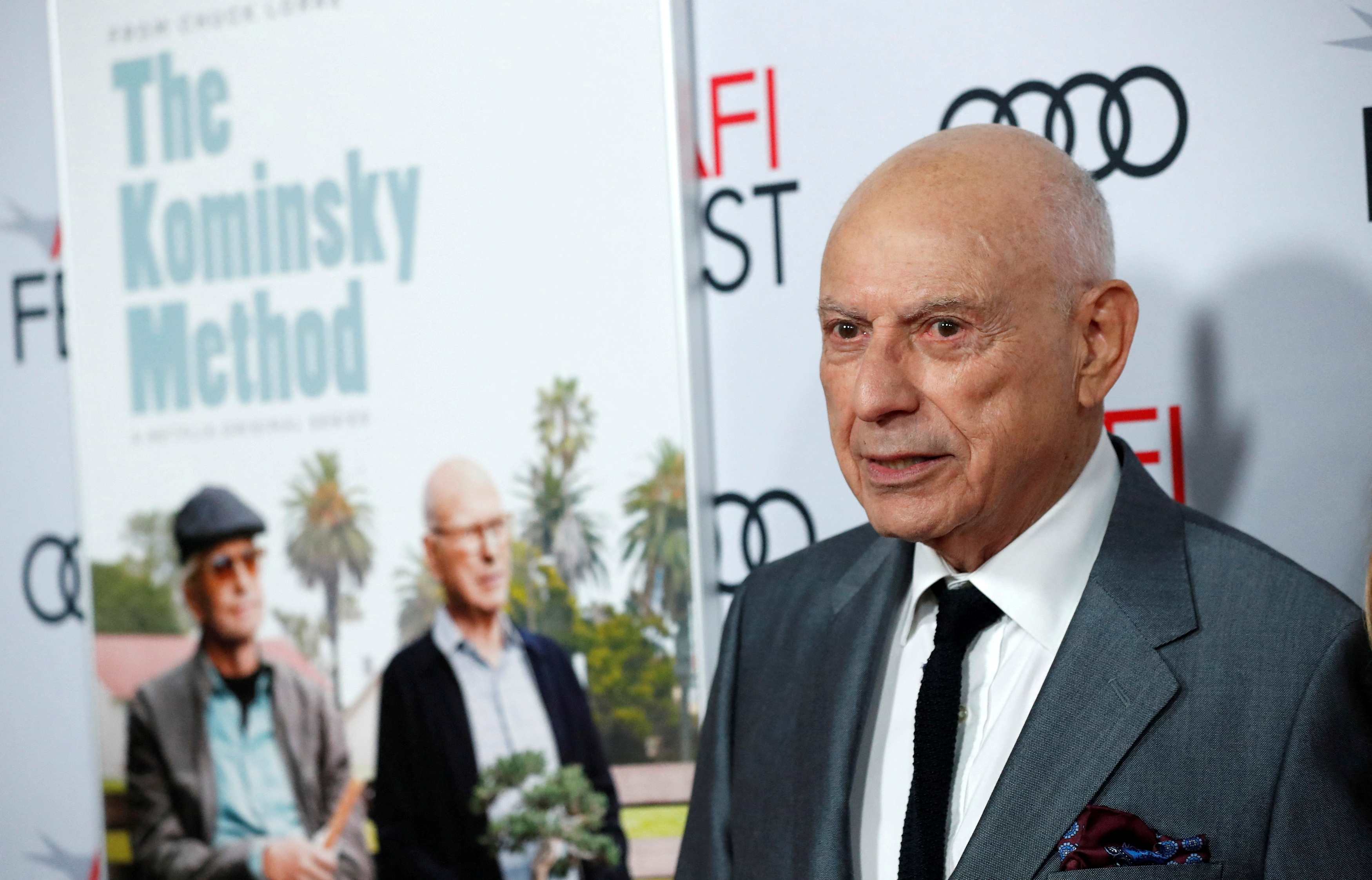 Alan Arkin attends a premiere