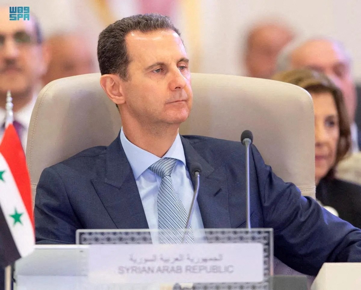 Syria's President Bashar al-Assad attends the Arab League summit, in Jeddah, Saudi Arabia, May 19, 2023. Saudi Press Agency/Handout via REUTERS ATTENTION EDITORS - THIS PICTURE WAS PROVIDED BY A THIRD PARTY