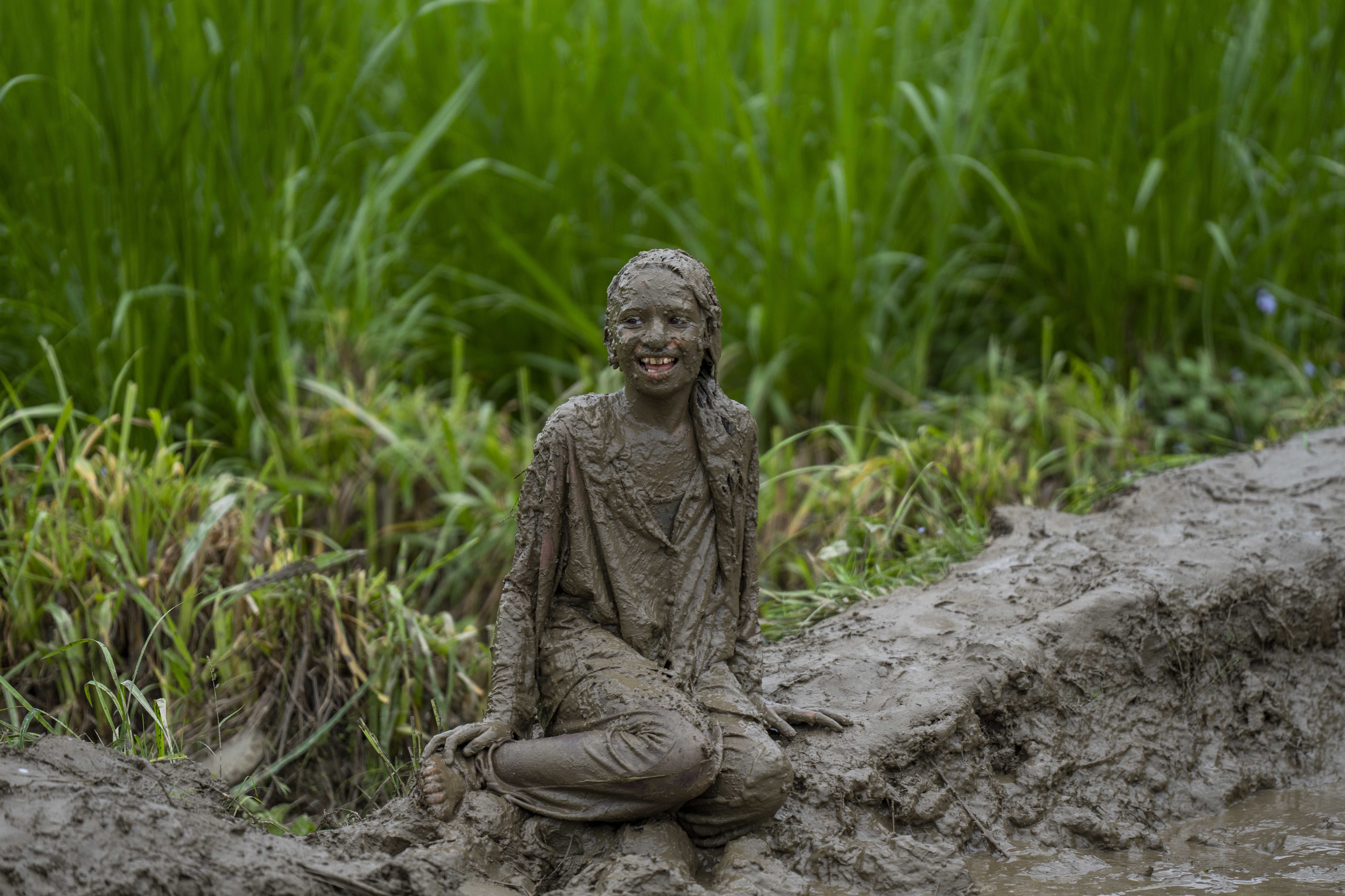 Farmers in Nepal celebrate rice planting day with special feasts and festivities