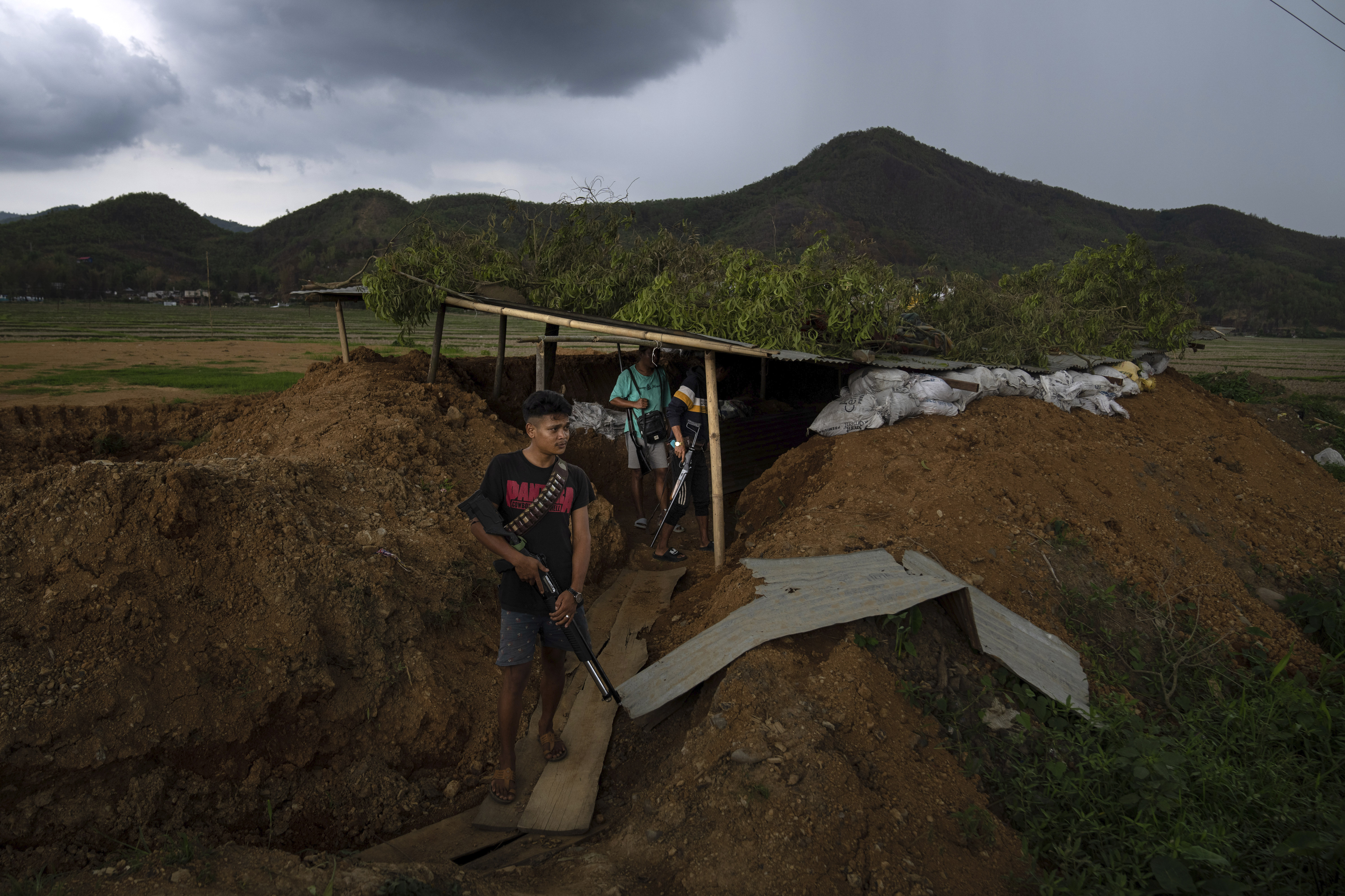 Armed mobs rampage through villages and push remote Indian region to the brink of civil war