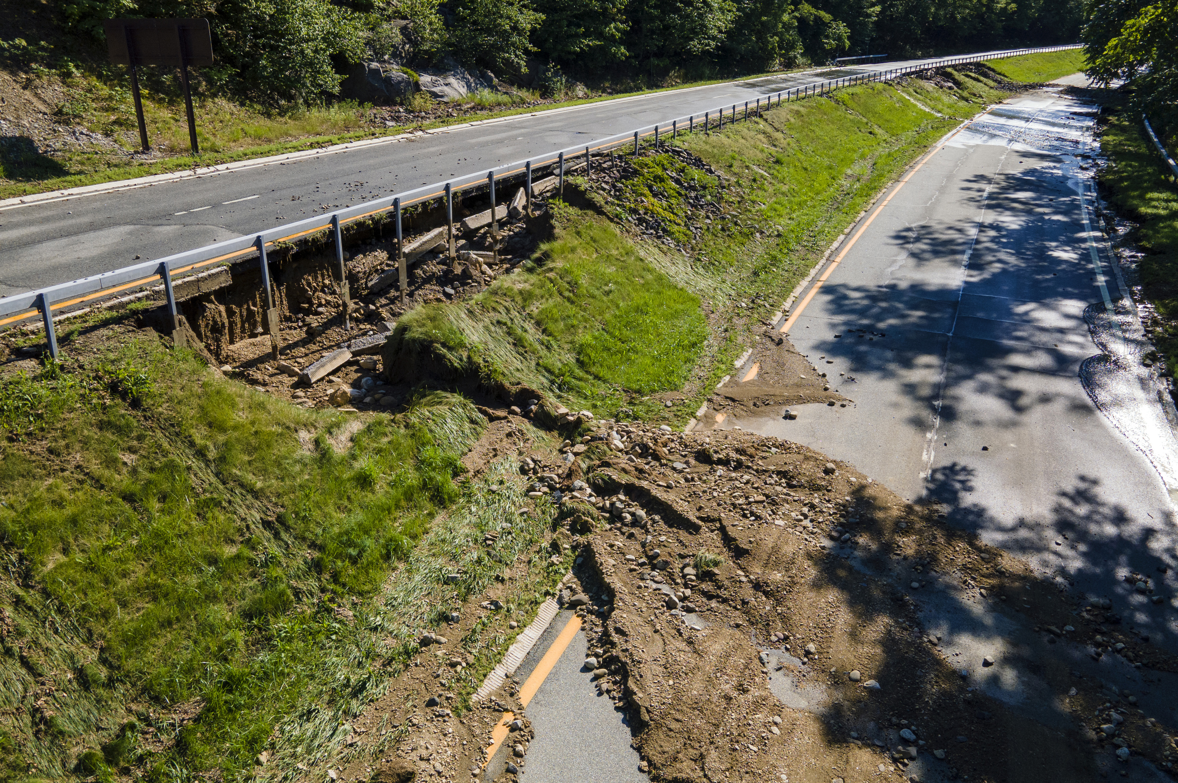 Rain moving out after flooding hits Vermont hard and other parts of the Northeast are saturated