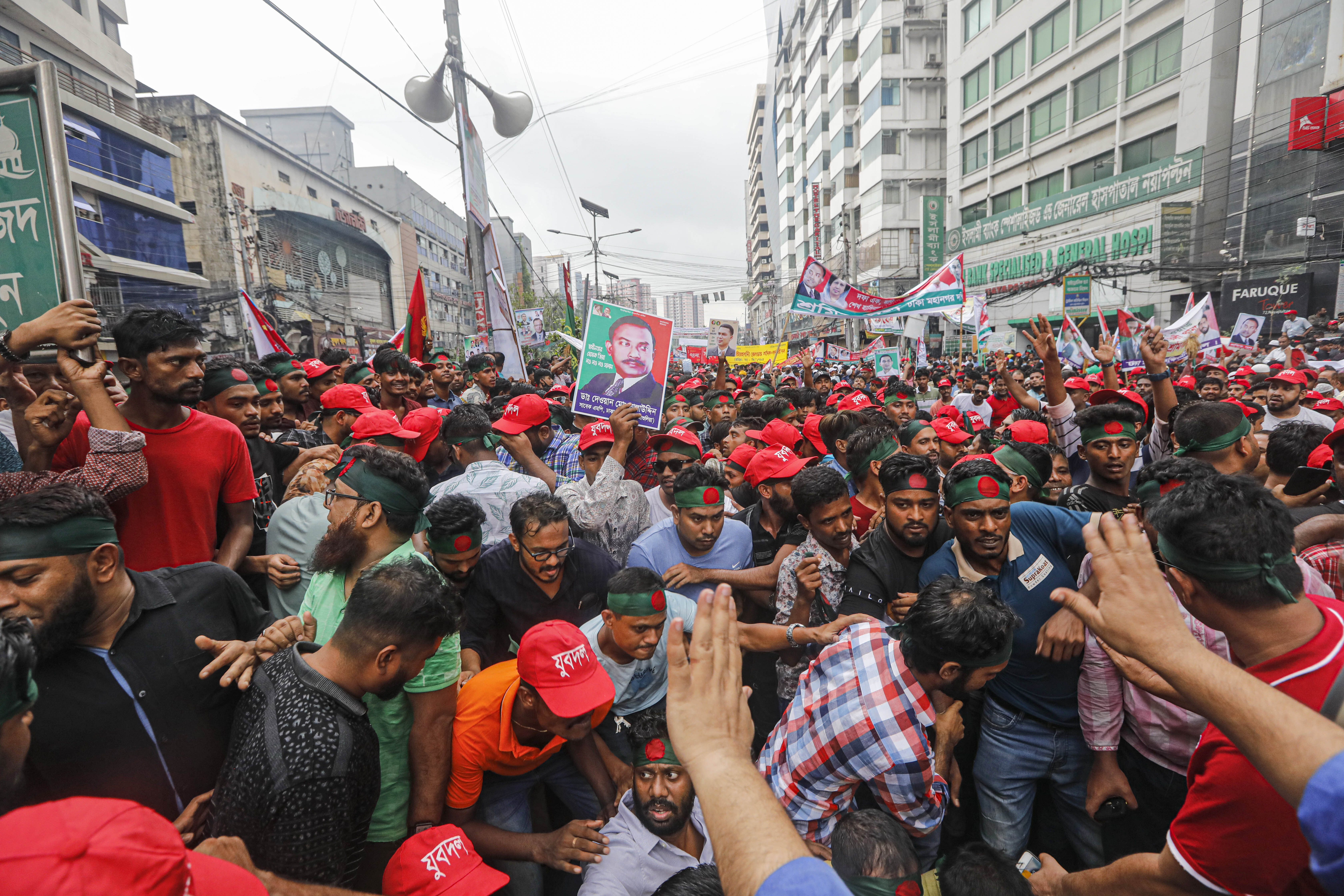 Bangladesh opposition march