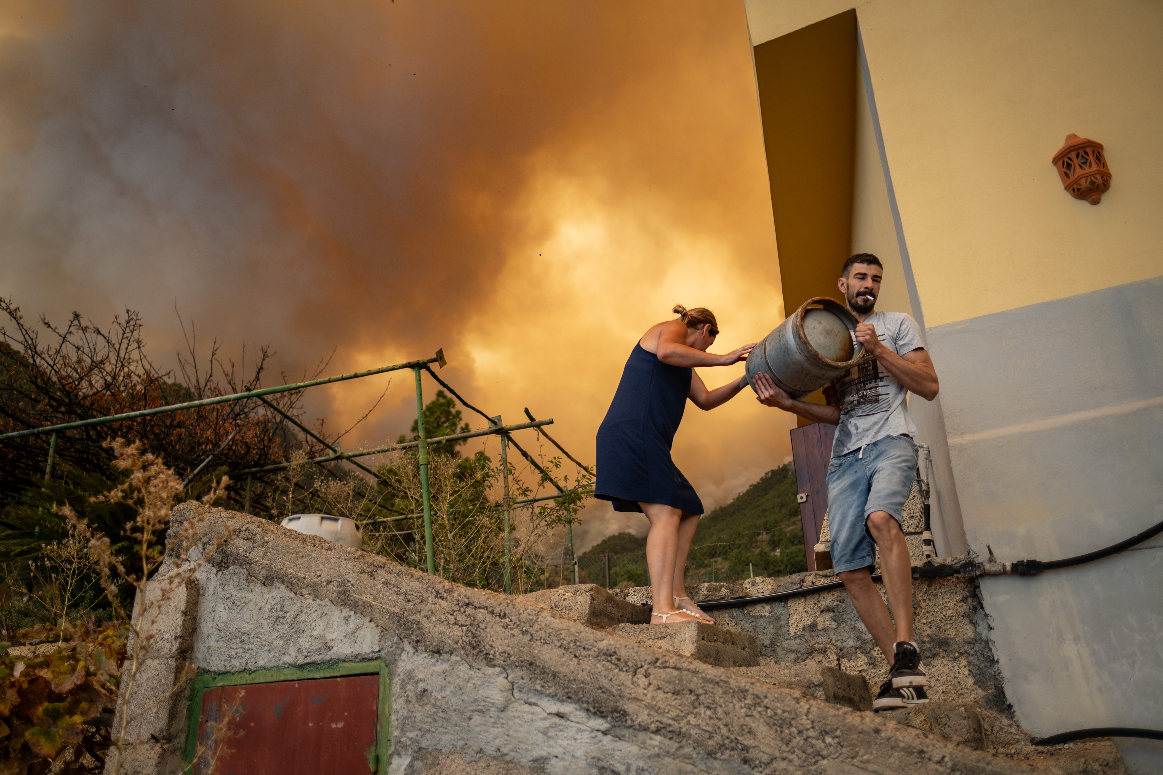 Tenerife wildfire