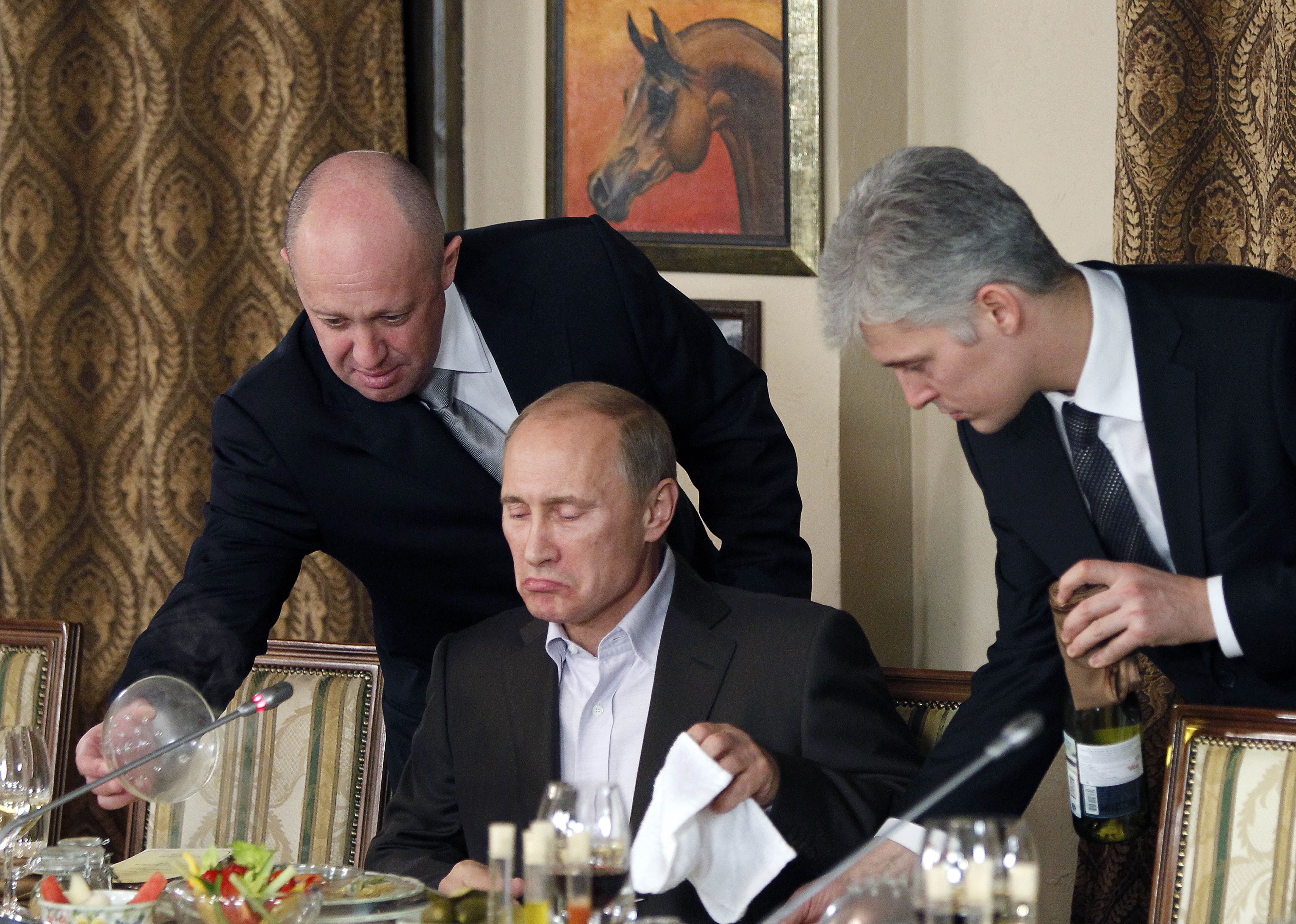 Yevgeny Prigozhin, chief of Russian private mercenary group Wagner