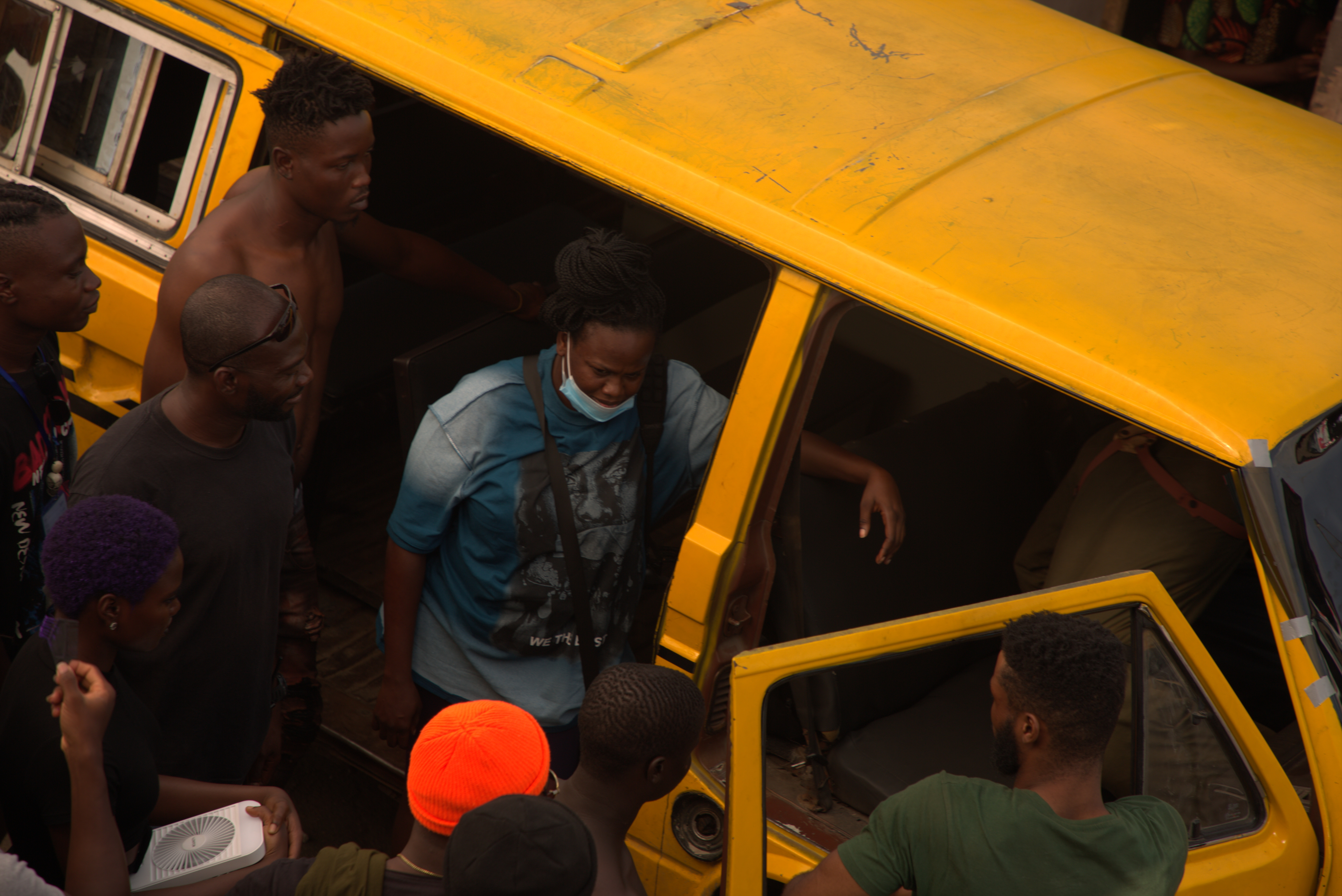 On the set of Gangs of Lagos 