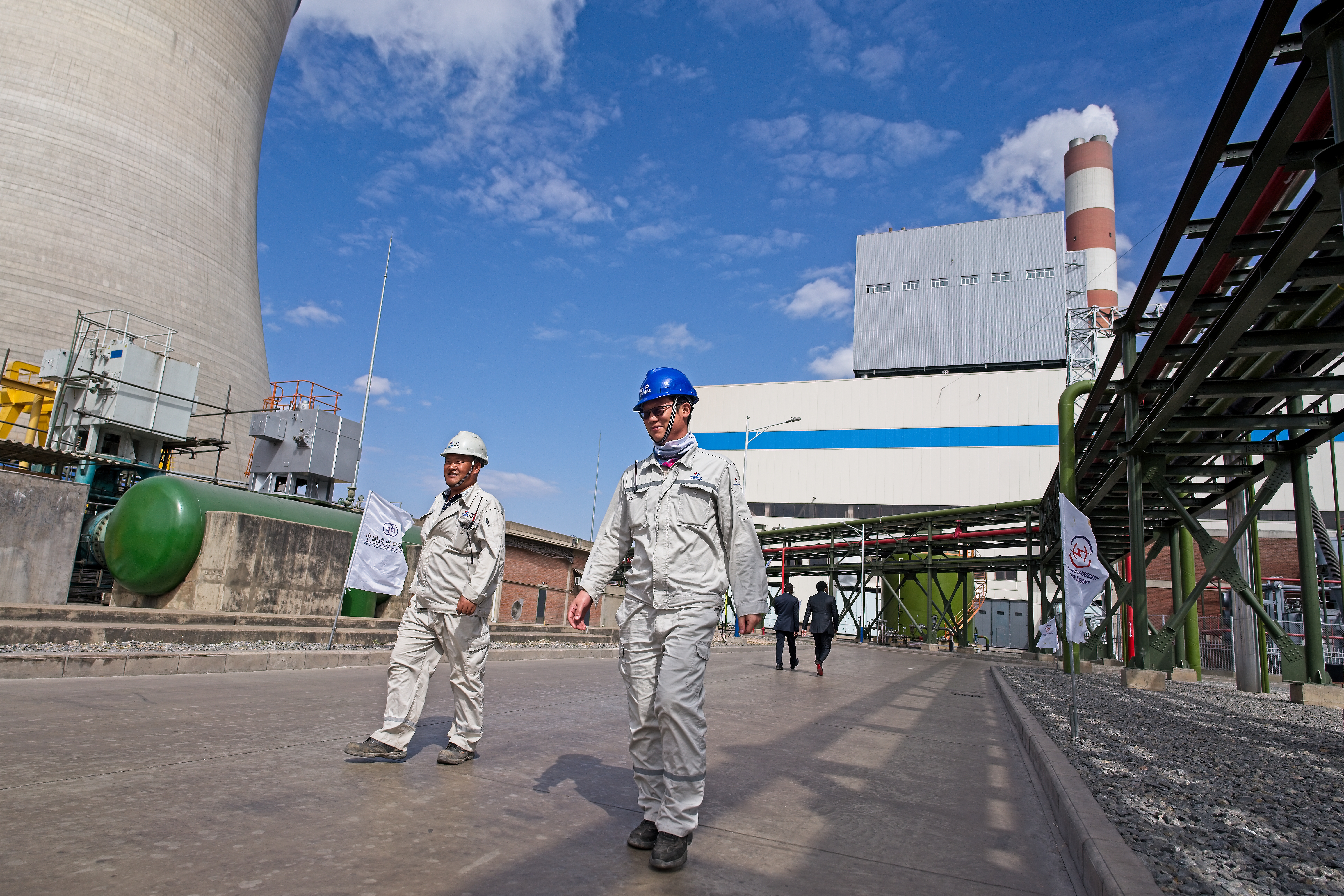 Hwange Thermal Power Station in Zimbabwe
