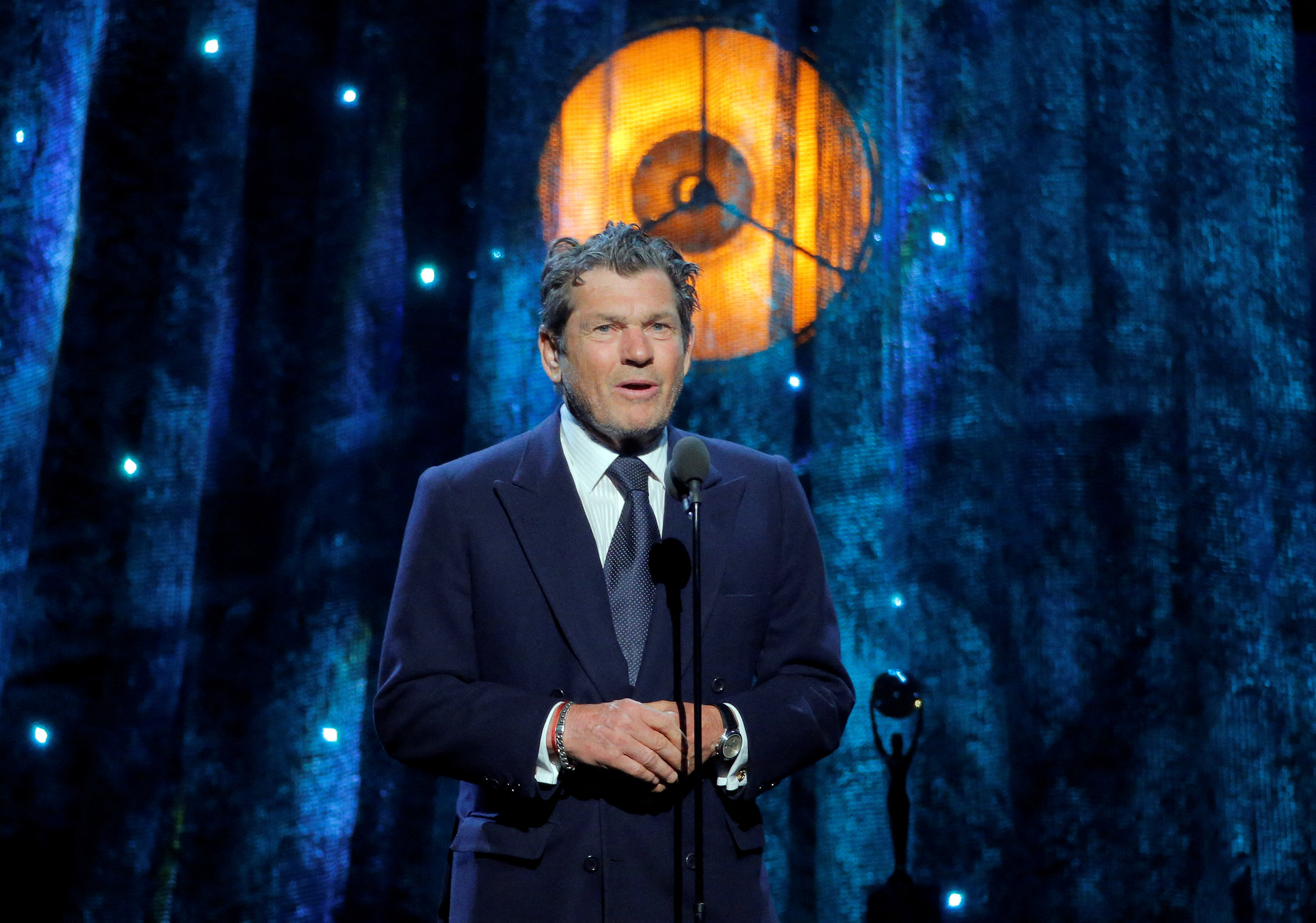 Jann Wenner speaks at the 2017 Rock & Roll Hall of Fame Induction Ceremony.