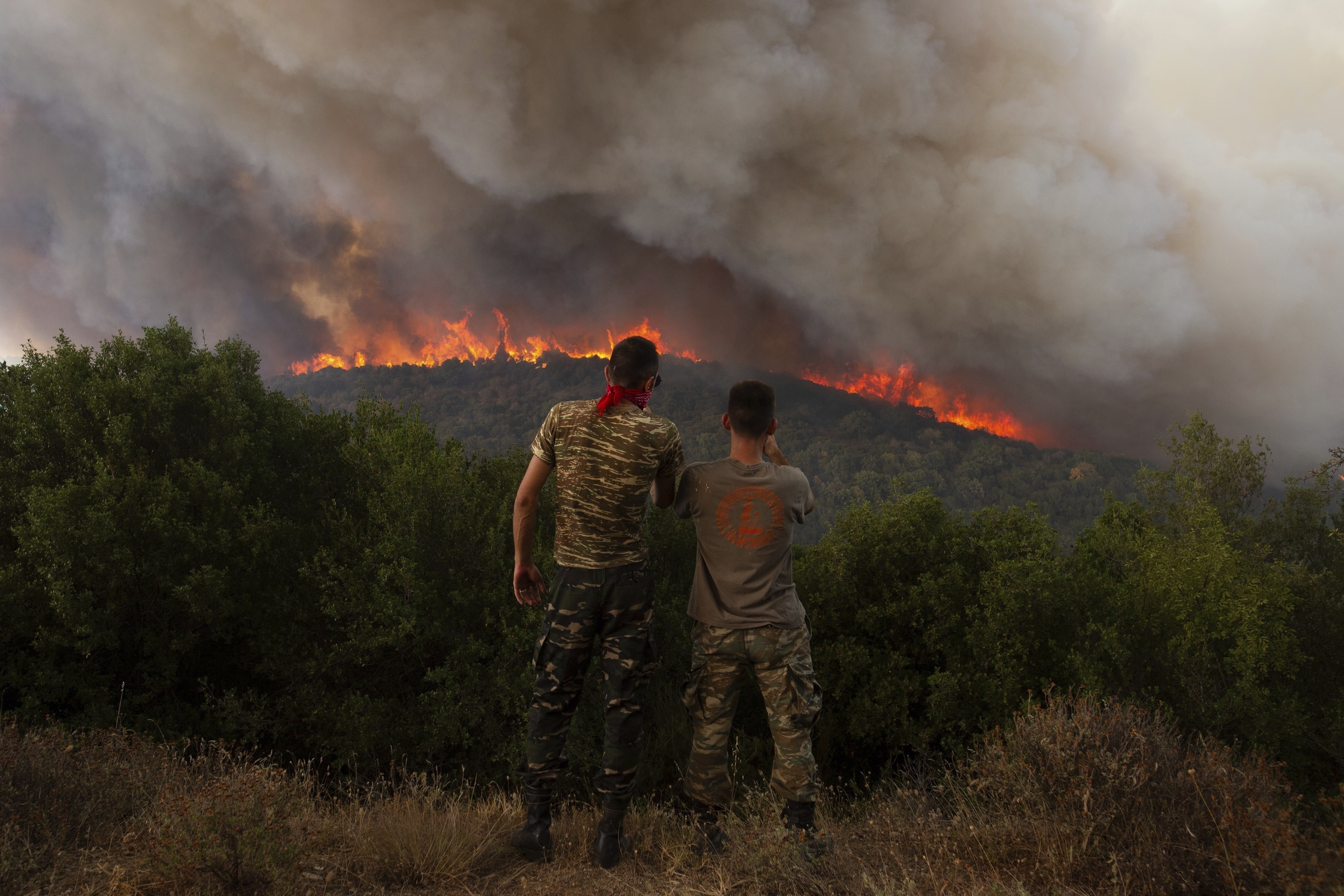 Greece Wildfires