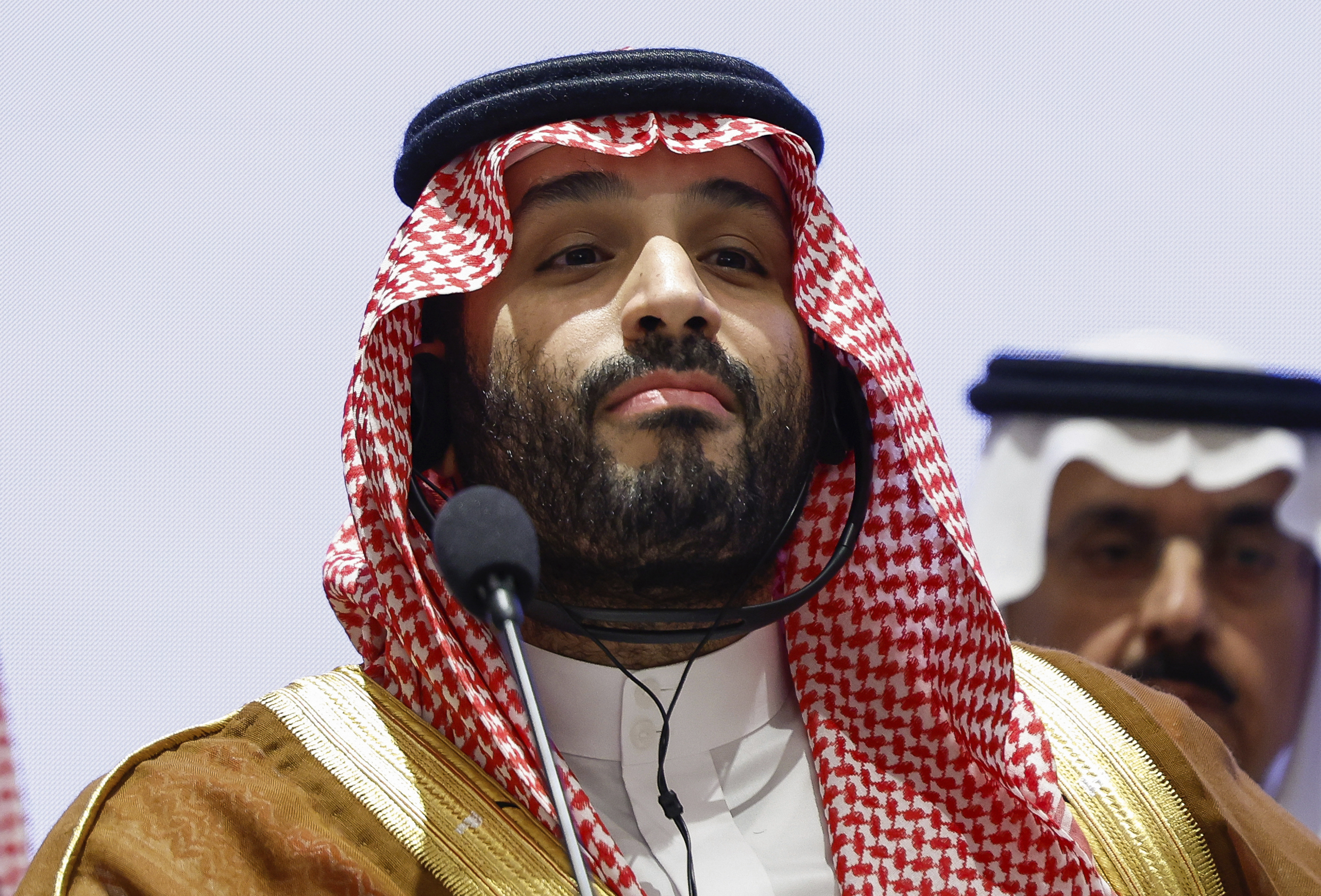 Saudi Arabian Crown Prince Mohammed bin Salman Al Saud attends Partnership for Global Infrastructure and Investment event on the day of the G20 summit in New Delhi, India