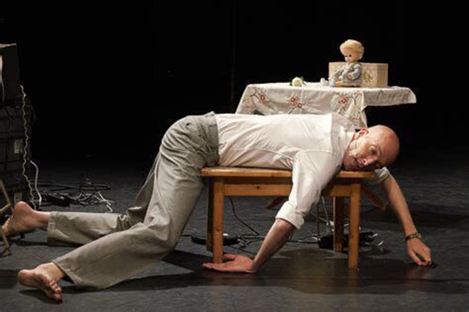 Sieger Sloot in the play SeksKlimaat