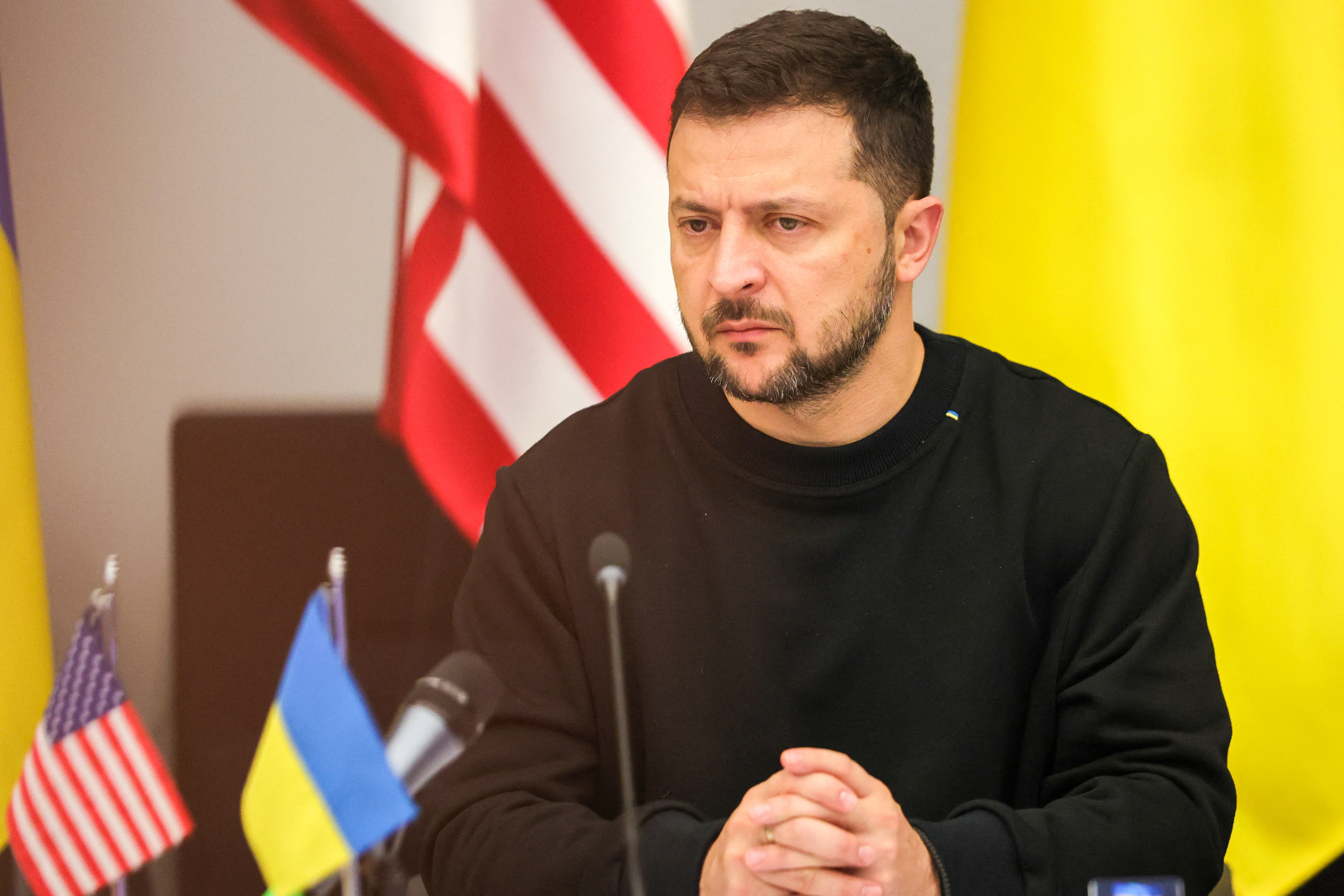 Ukraine's President Volodymyr Zelenskyy 