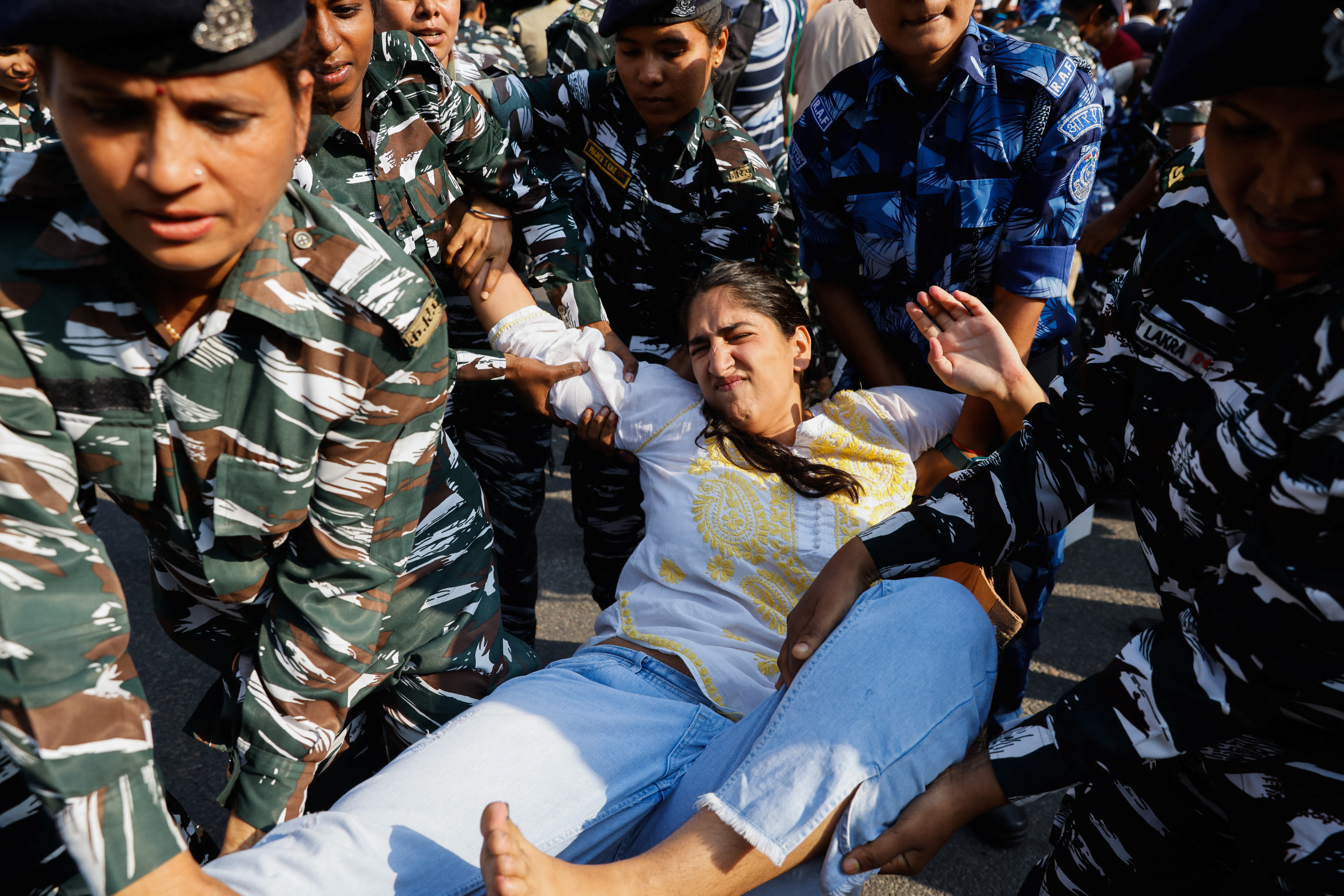 India Israel-Palestine protest