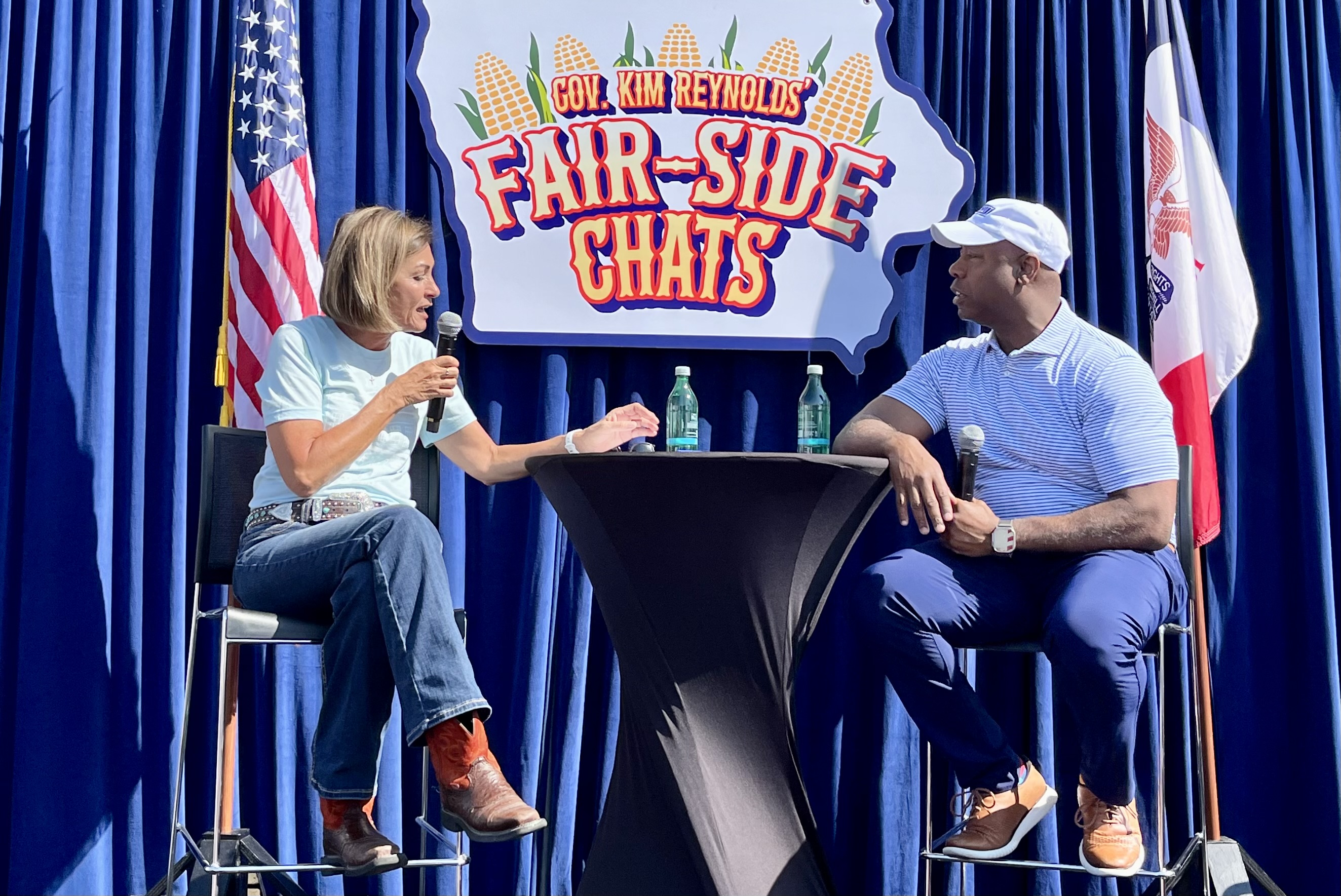 Fireside chat with Sen Scott in Iowa