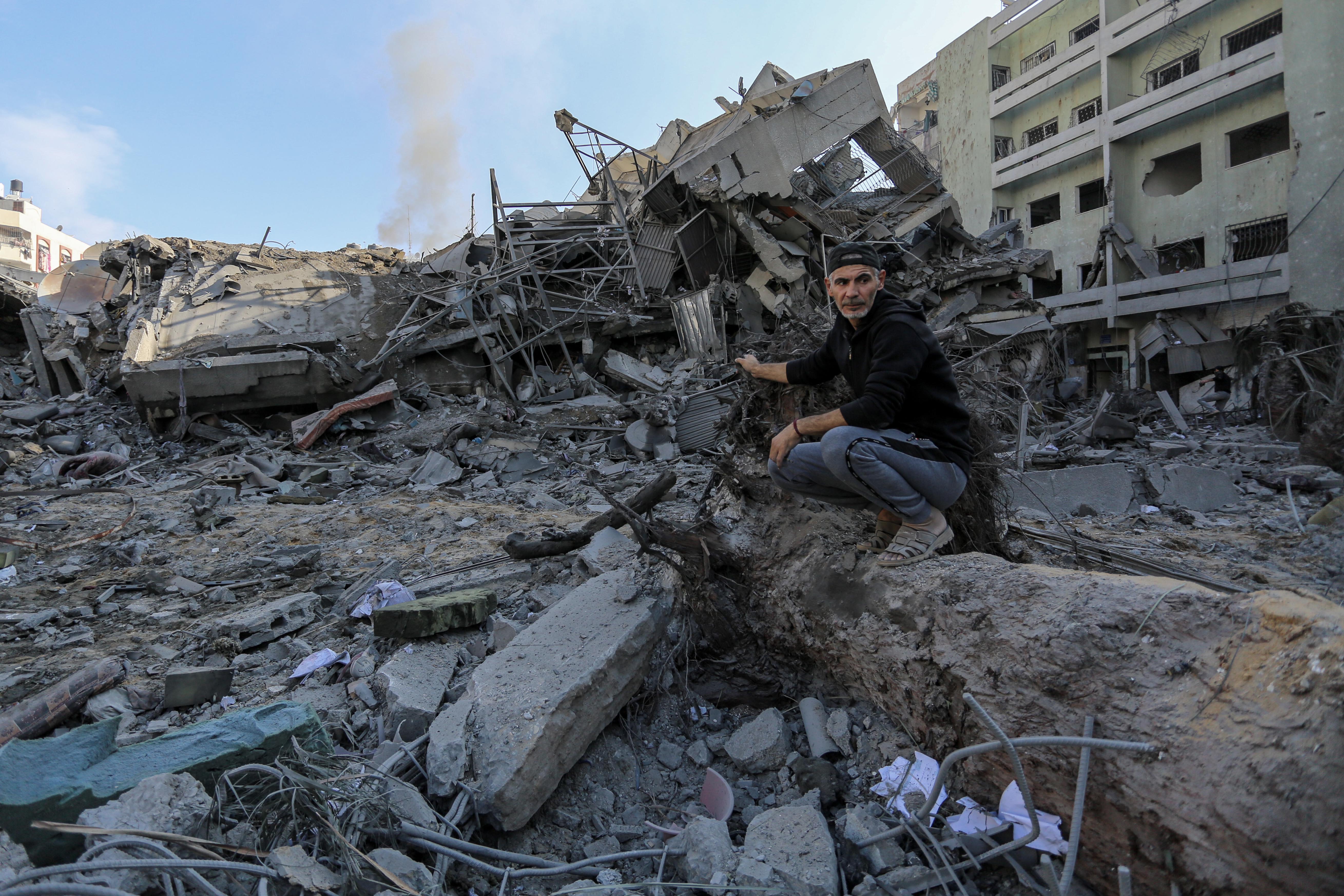Saqallah family home reduced to rubble