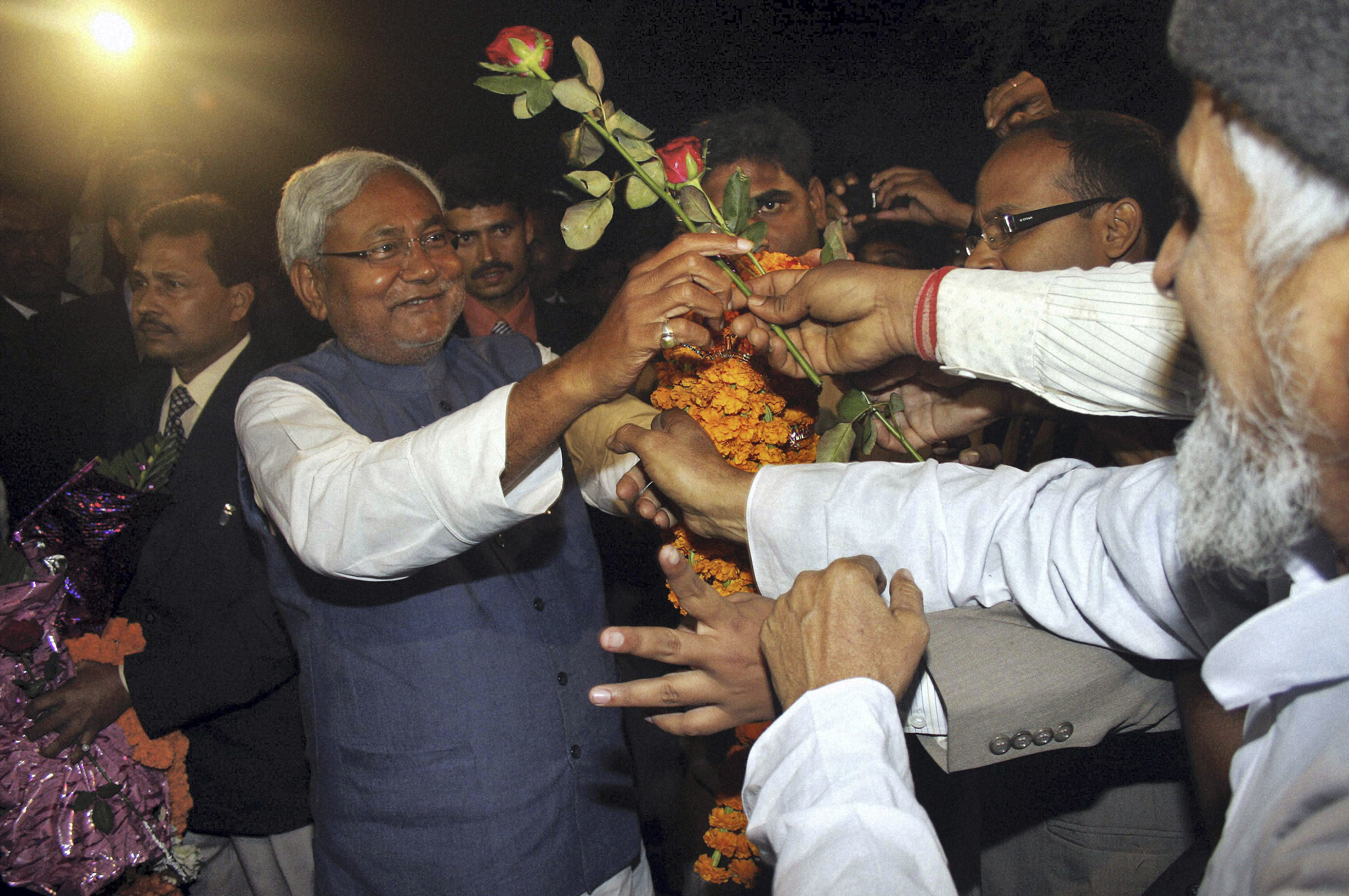 Bihar state Chief Minister Nitish Kumar
