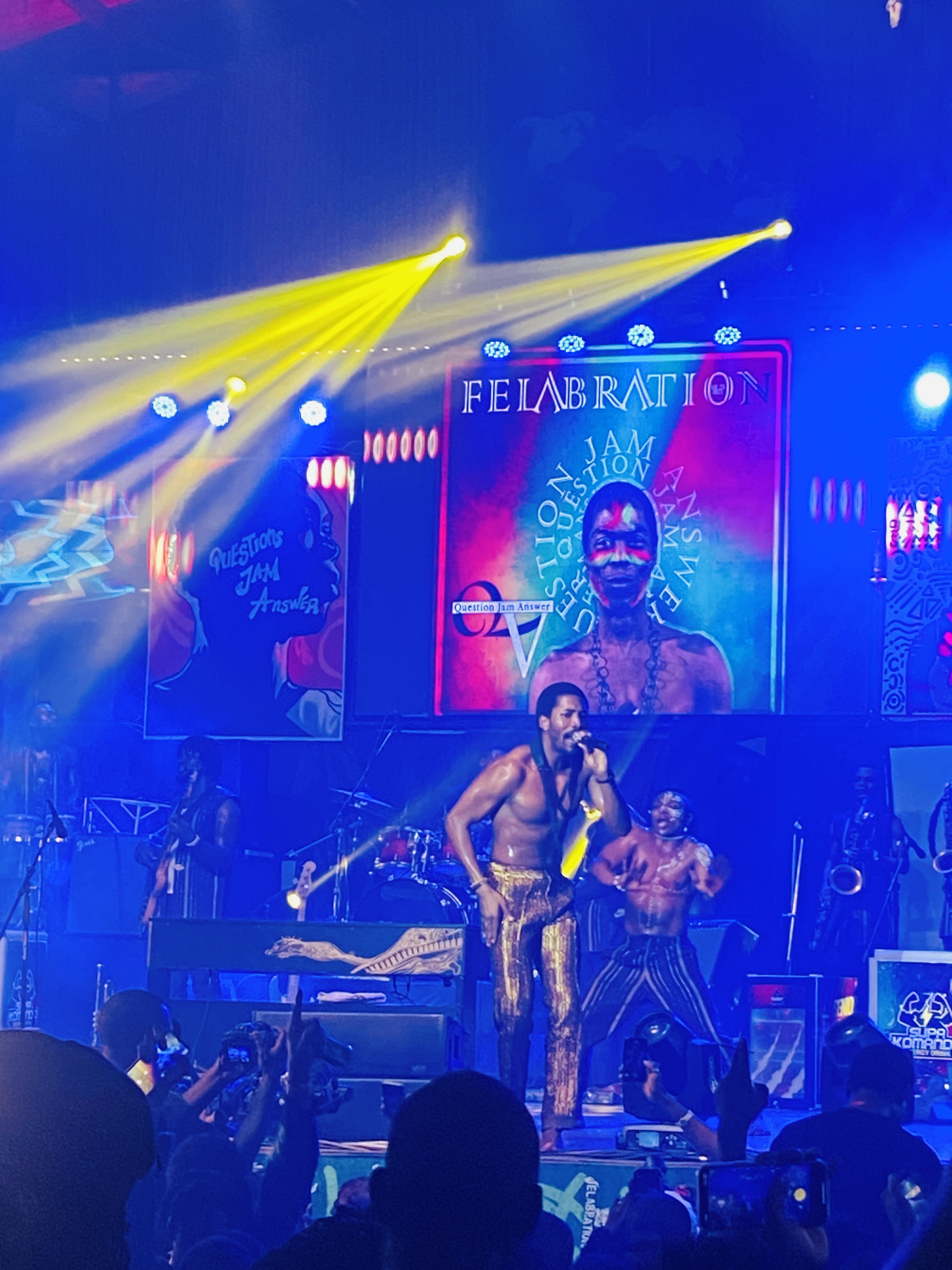 Made Kuti, musician and grandson of Fela Kuti, performs at Felabration, October 13, 2023