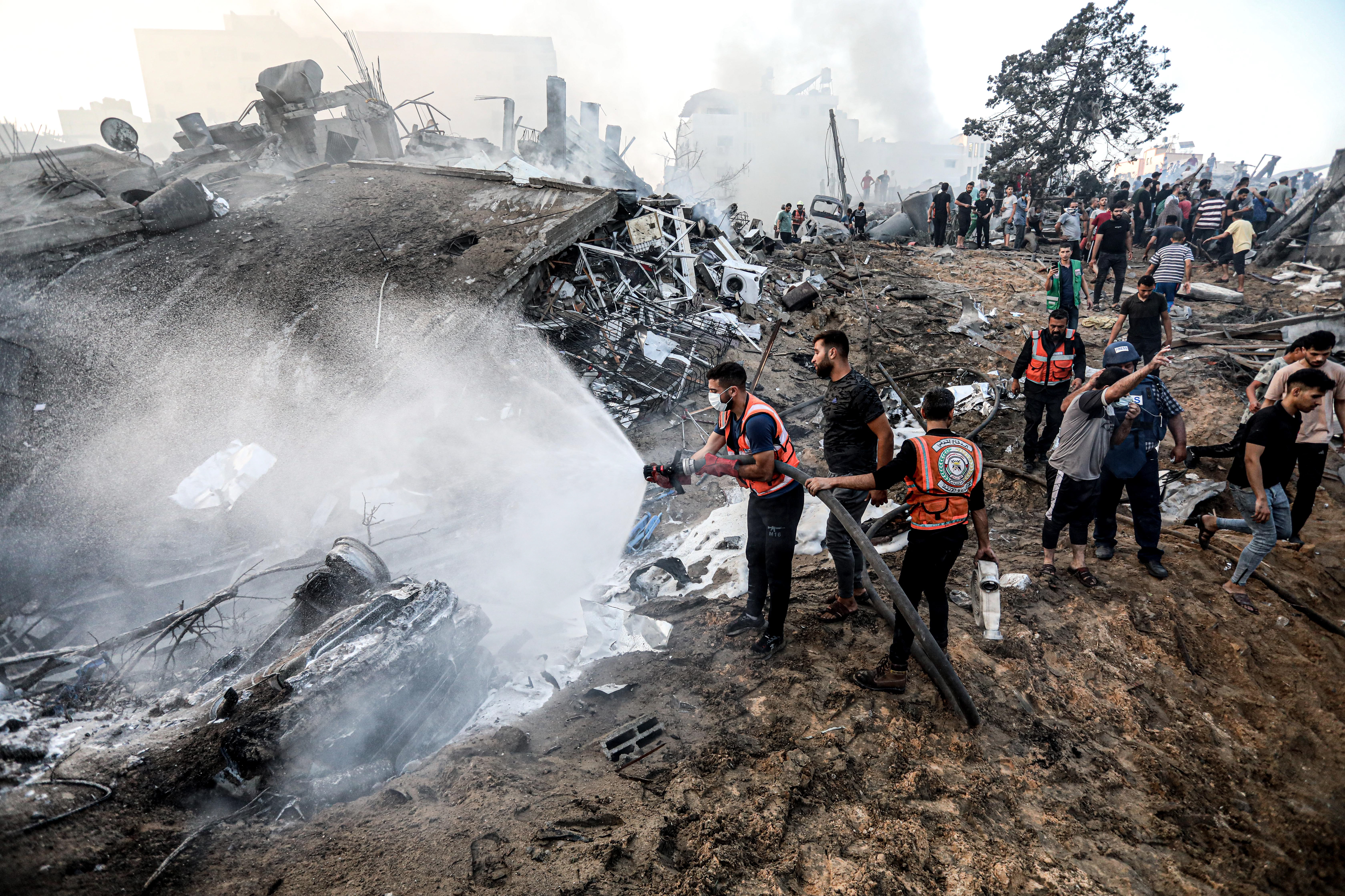 Destruction of Jalaa Street