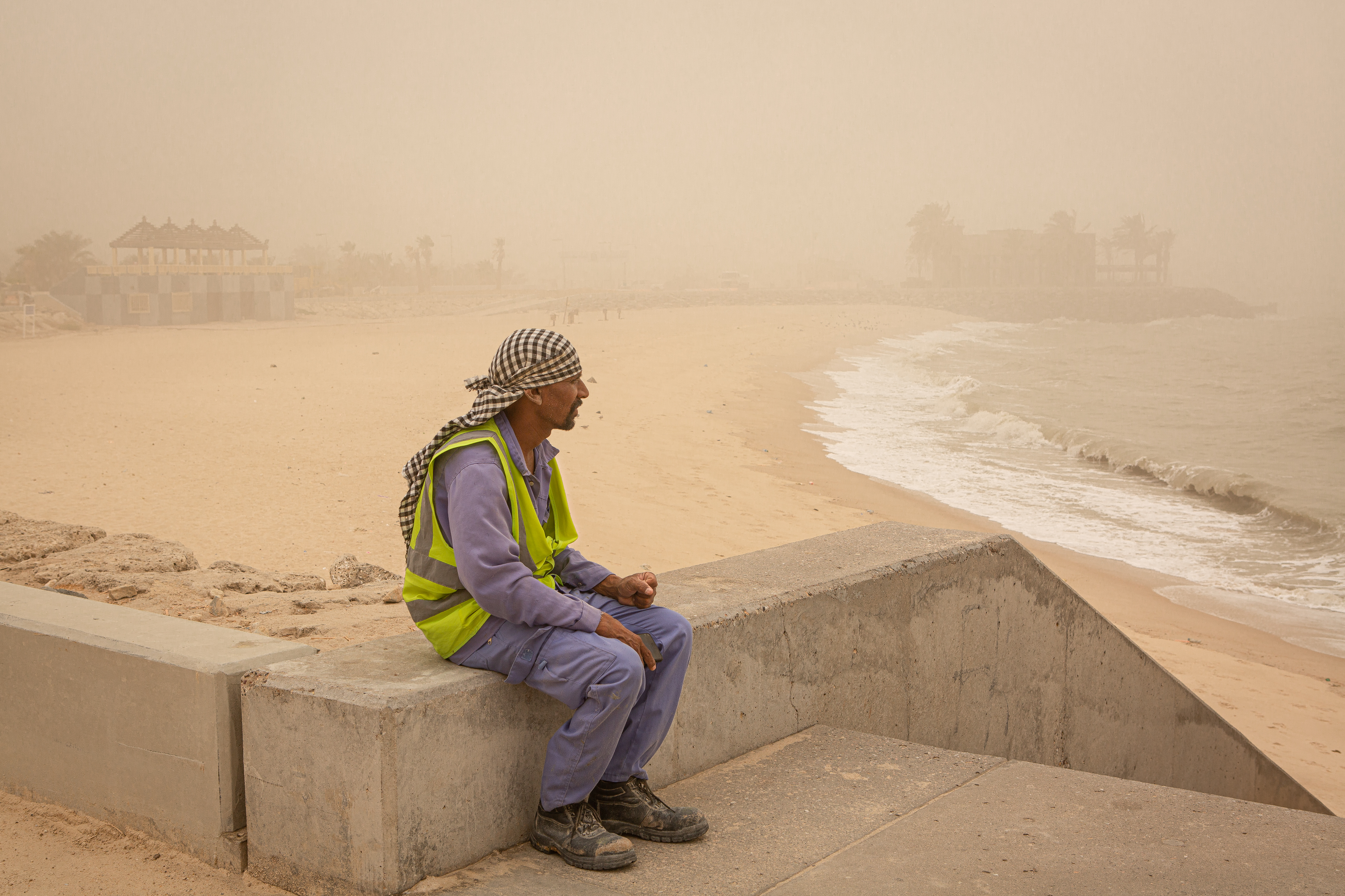 a migrant worker in kuwait