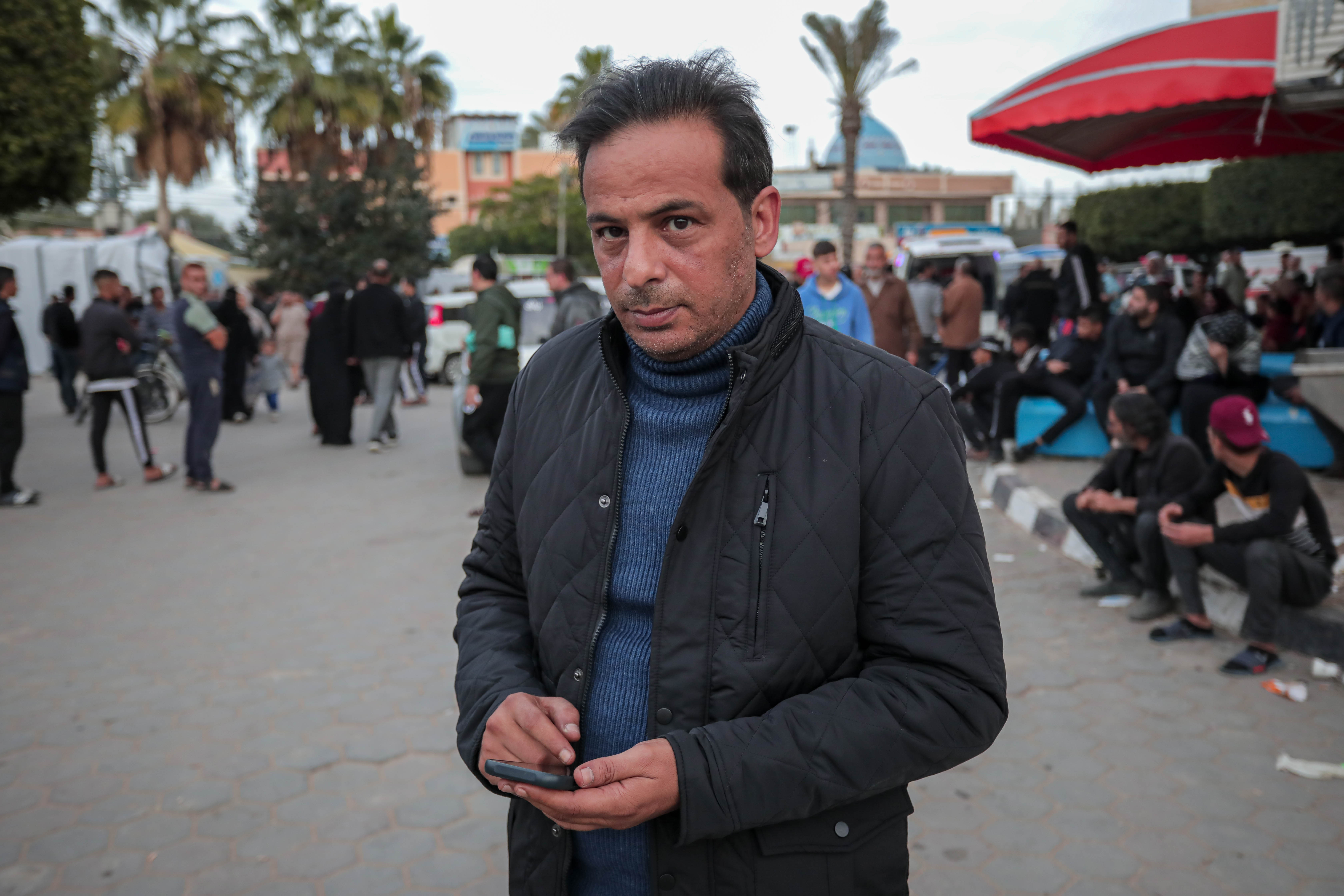 Elhasan Bakr, economic analyst from Gaza Strip