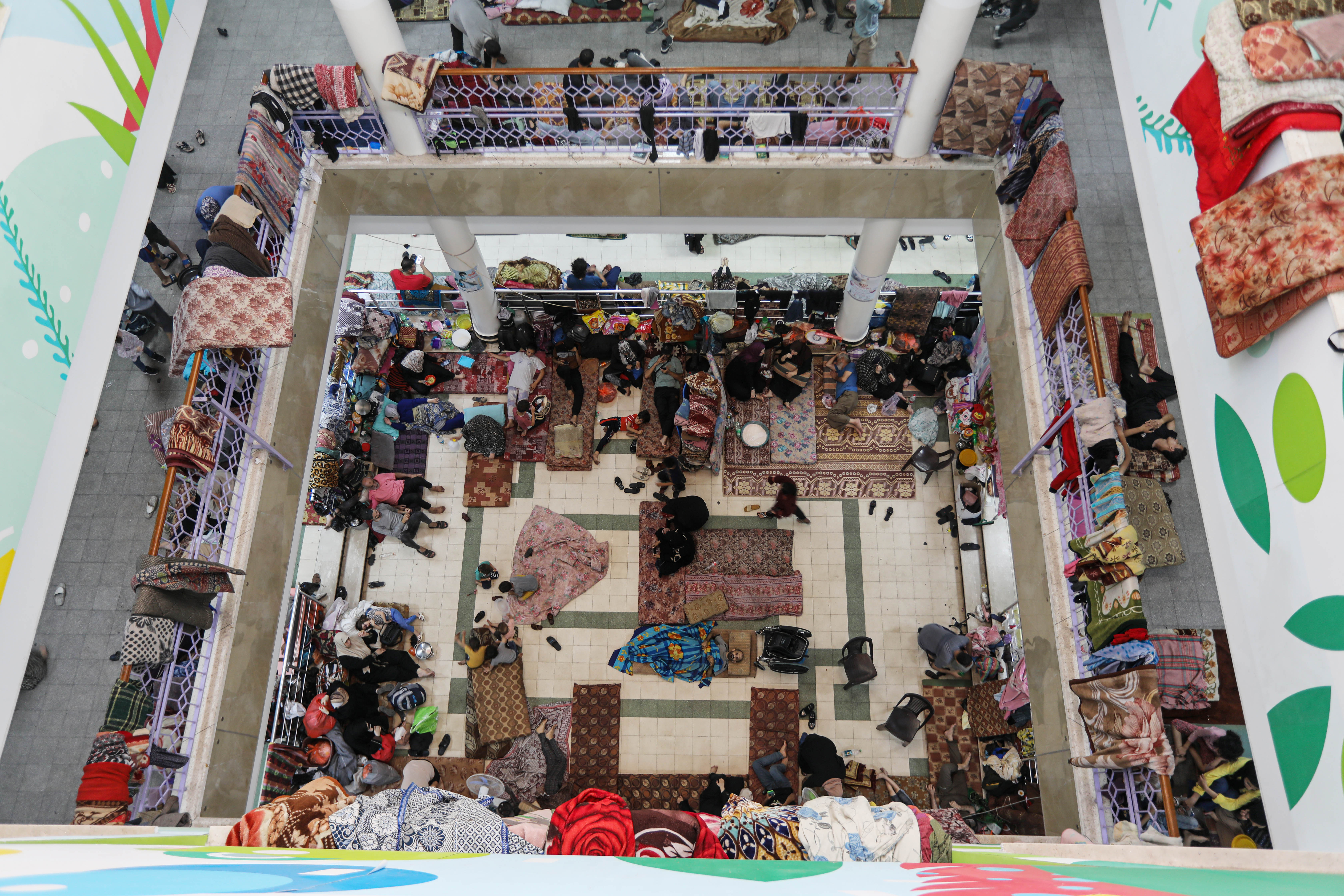 Israeli targeting of the Nassr Medical complex in Gaza city