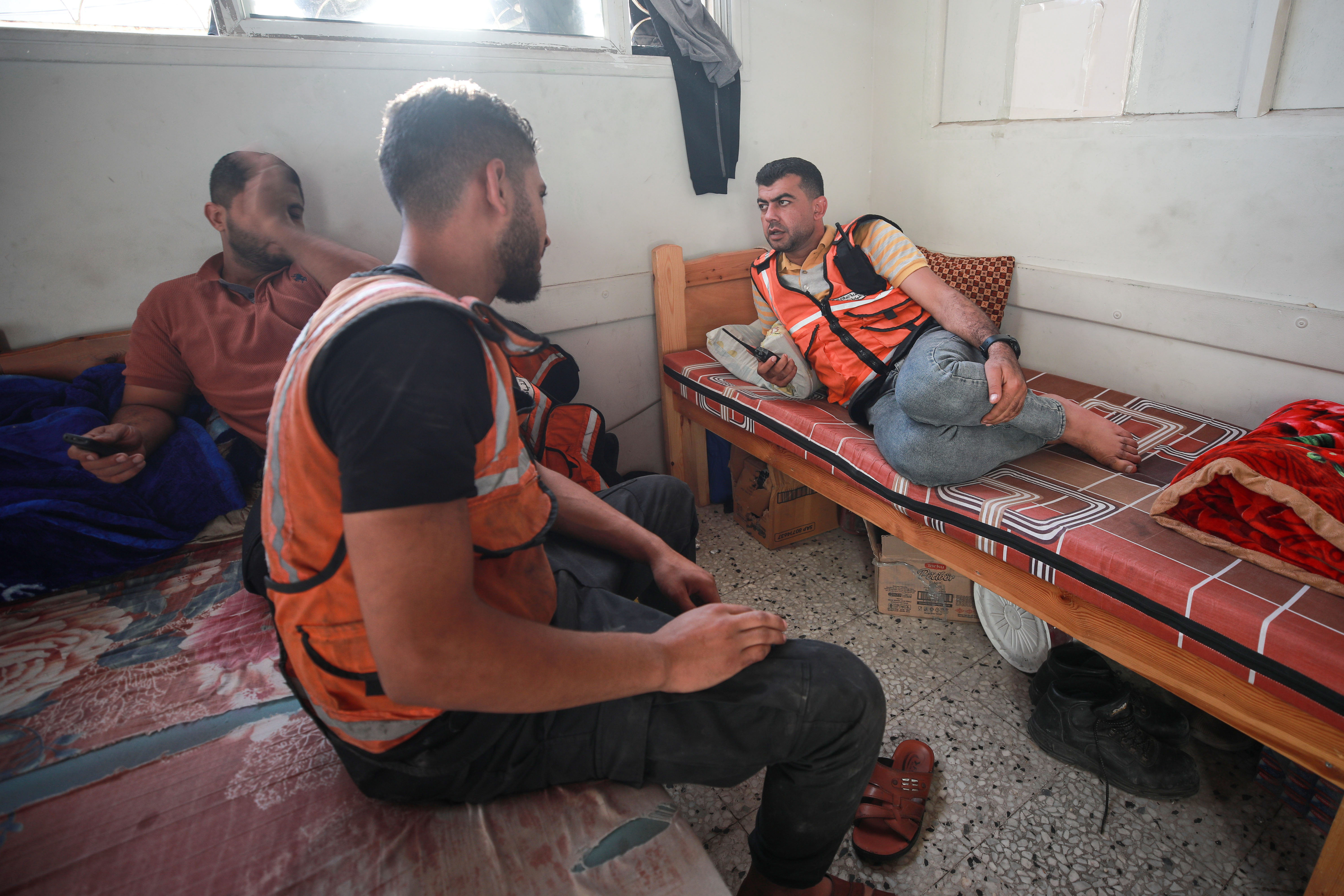 A day in the life of a civil defence rescuer in Gaza