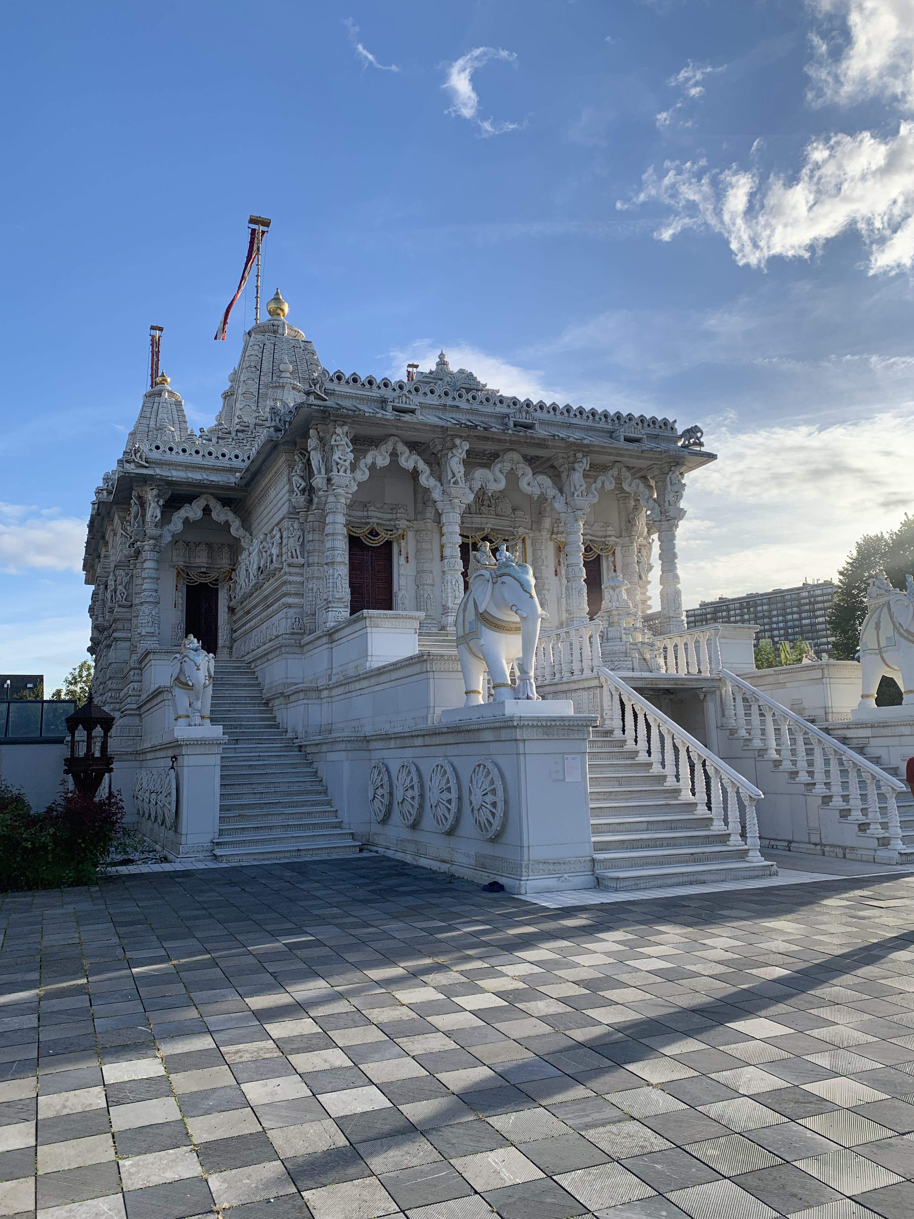 The Jain temple in Antwerp