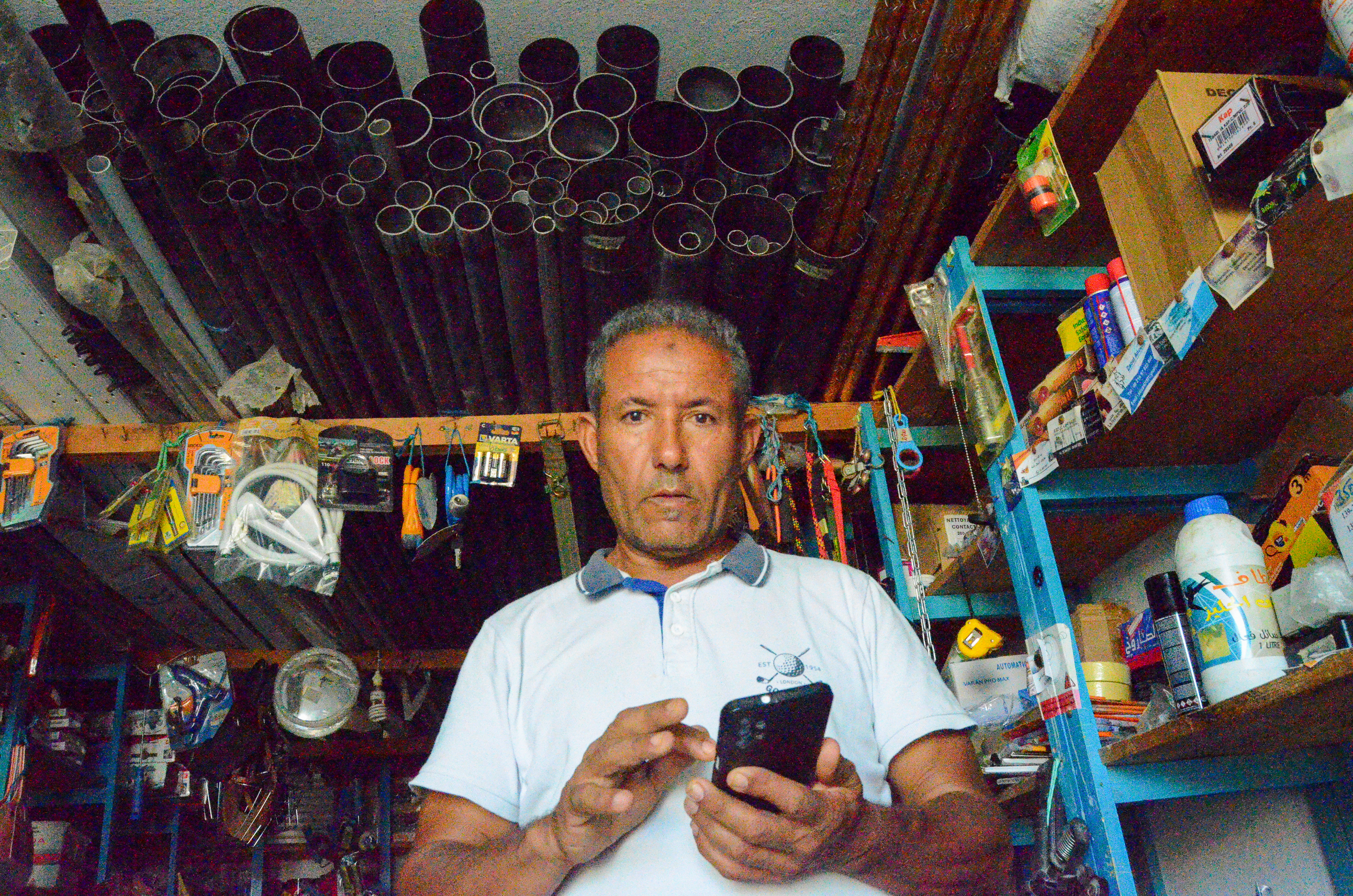 Local business person Lofti Gherari who has shared a petition to have the UN offices moved