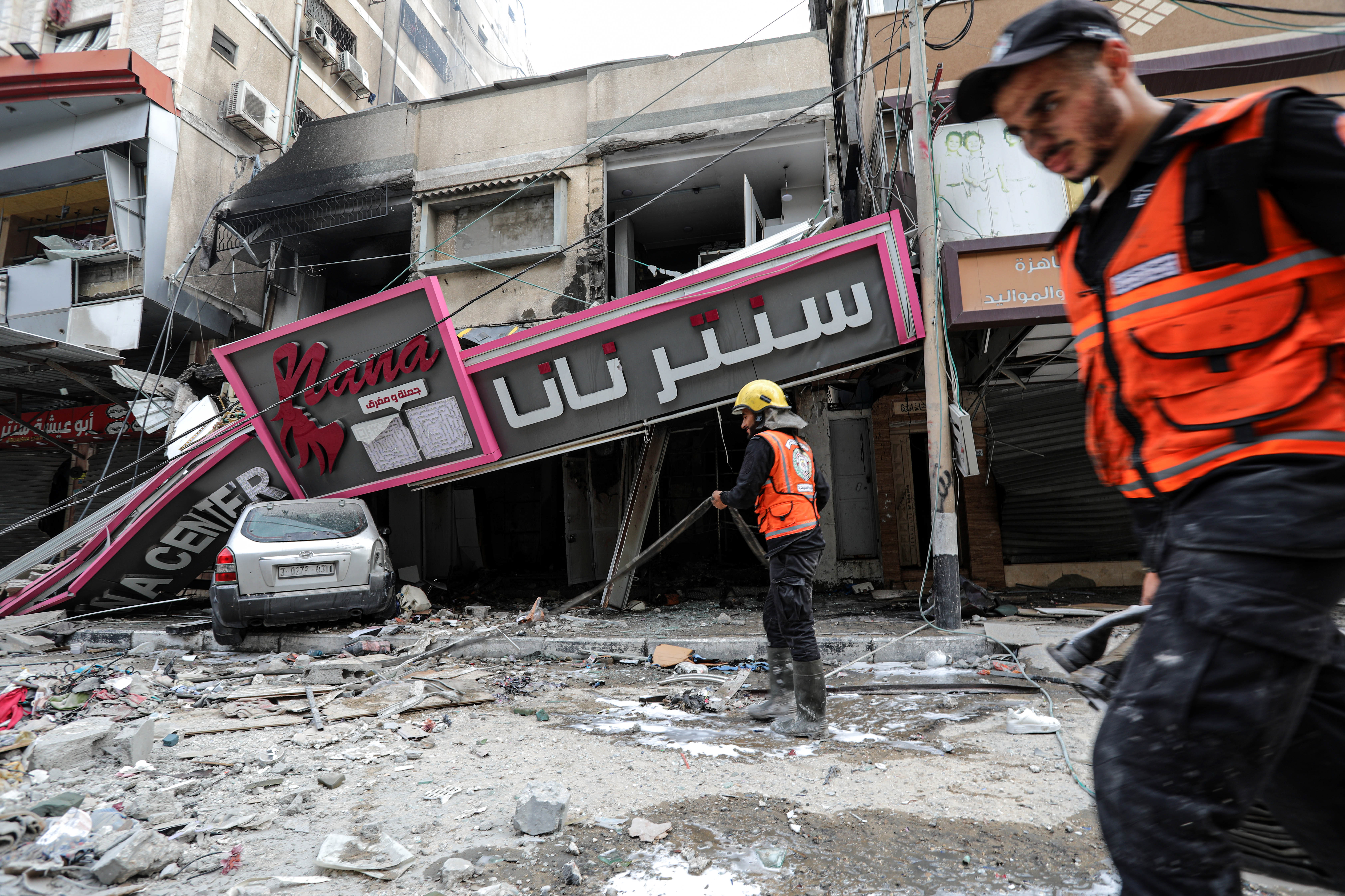 A day in the life of a civil defence rescuer in Gaza
