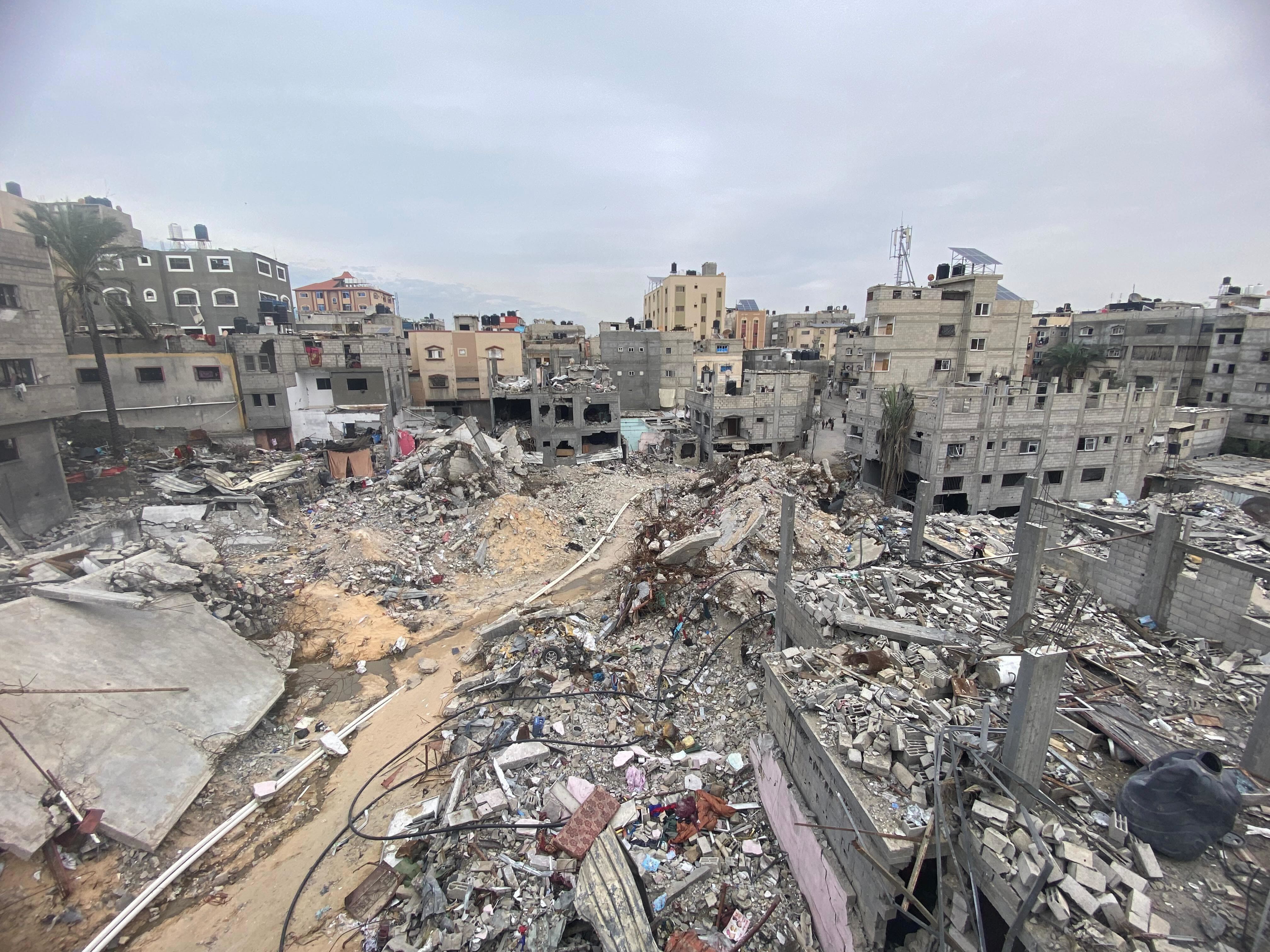 Gaza rubble