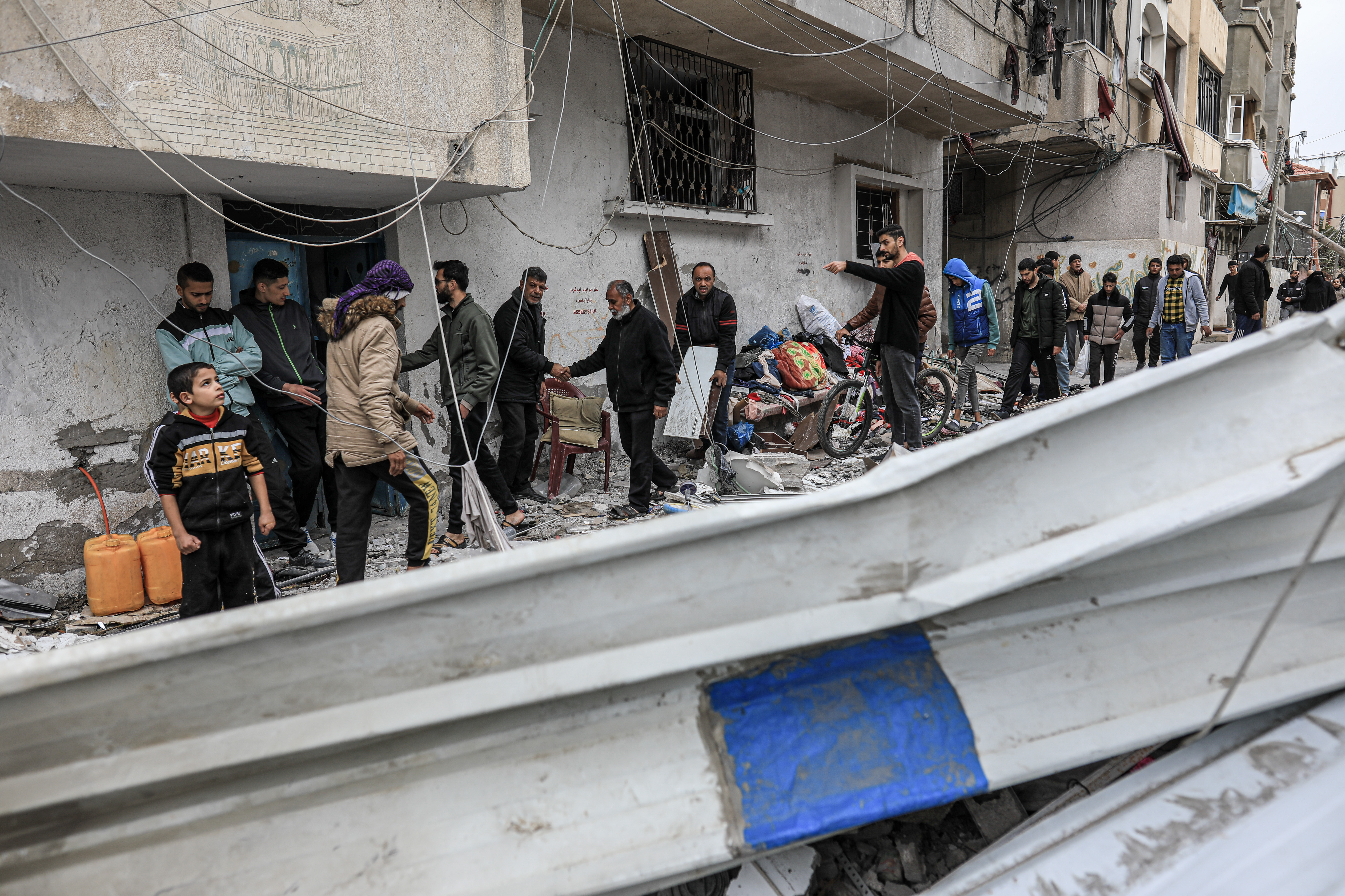 Al-Nuseirat camp is one of the densely populated areas, especially after the displacement of thousands of citizens to the south with the start of the war on Gaza