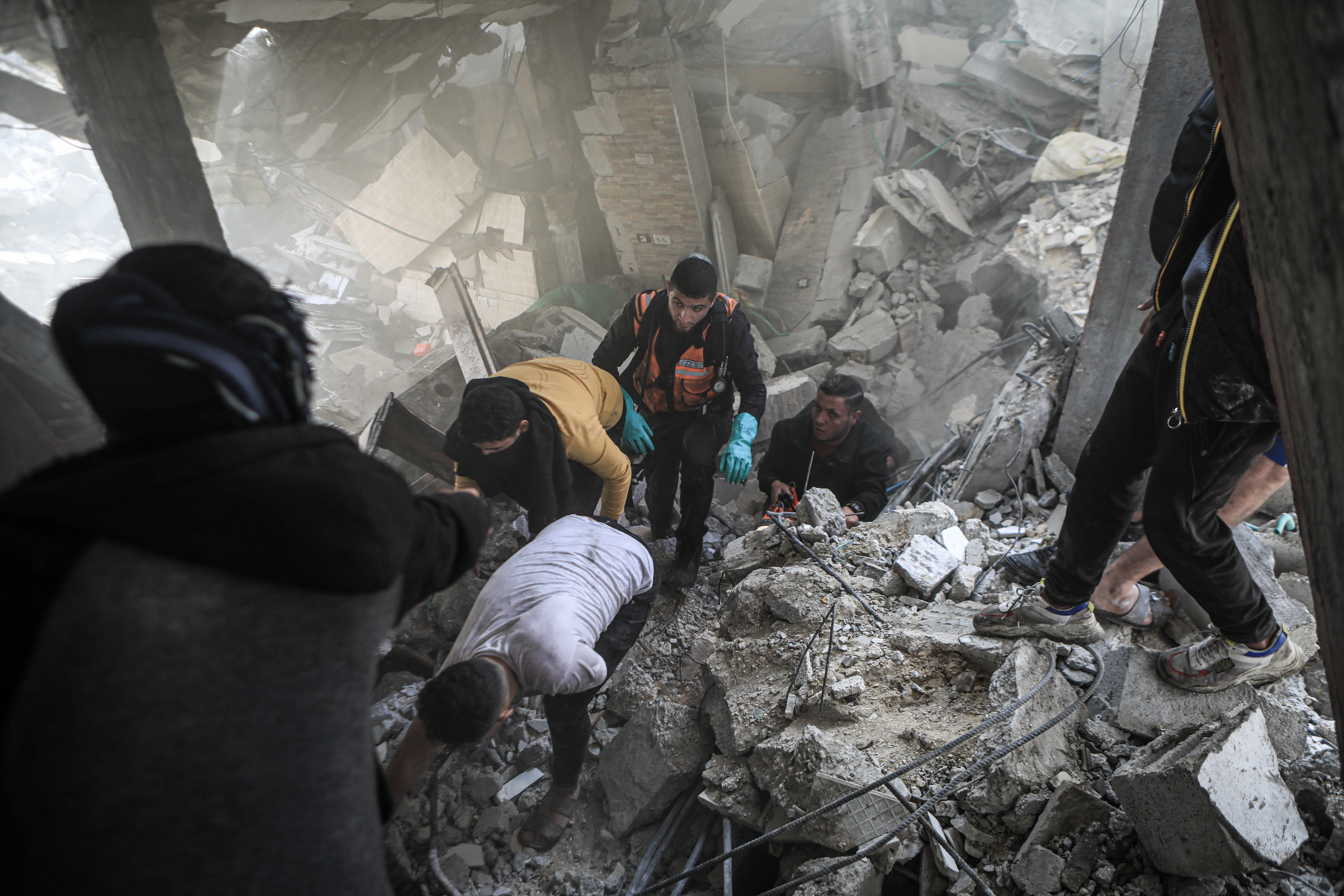 Rafah house targeted in Israeli air attack