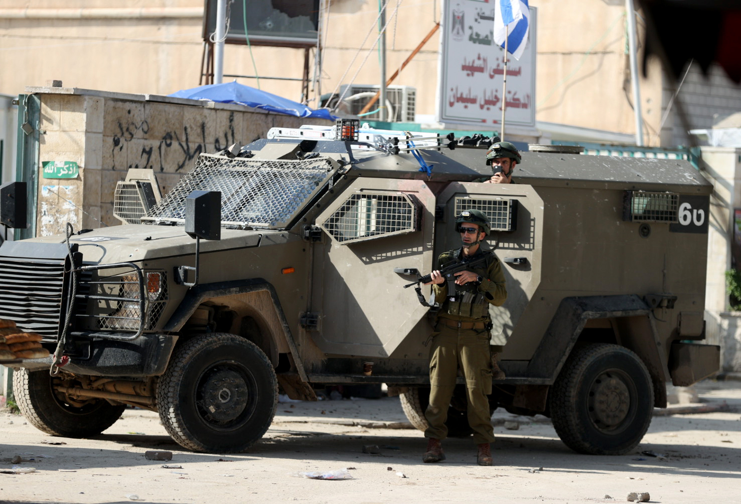 Israeli forces raid the Jenin Refugee Camp in the city of Jenin