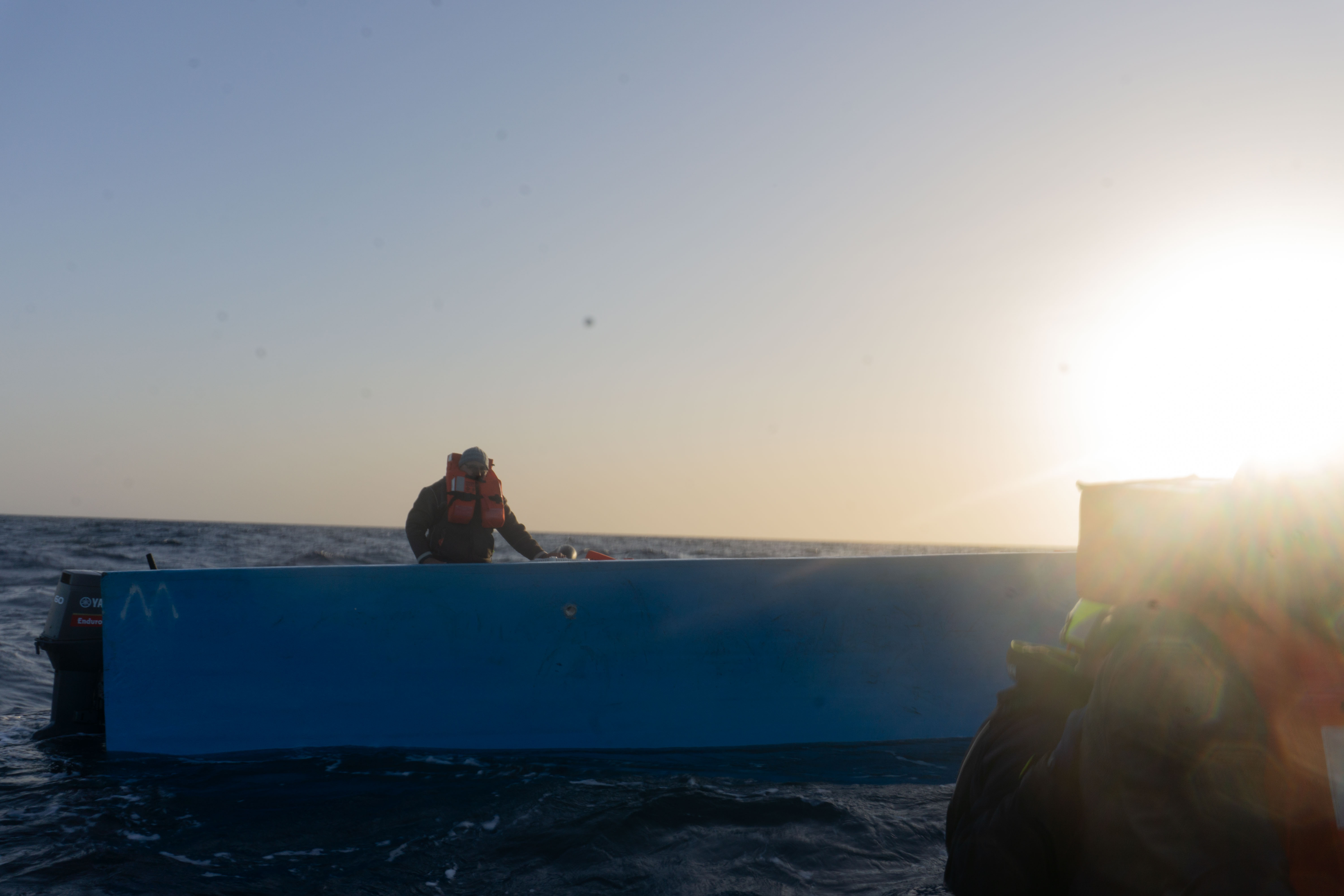 Last man left on the boat