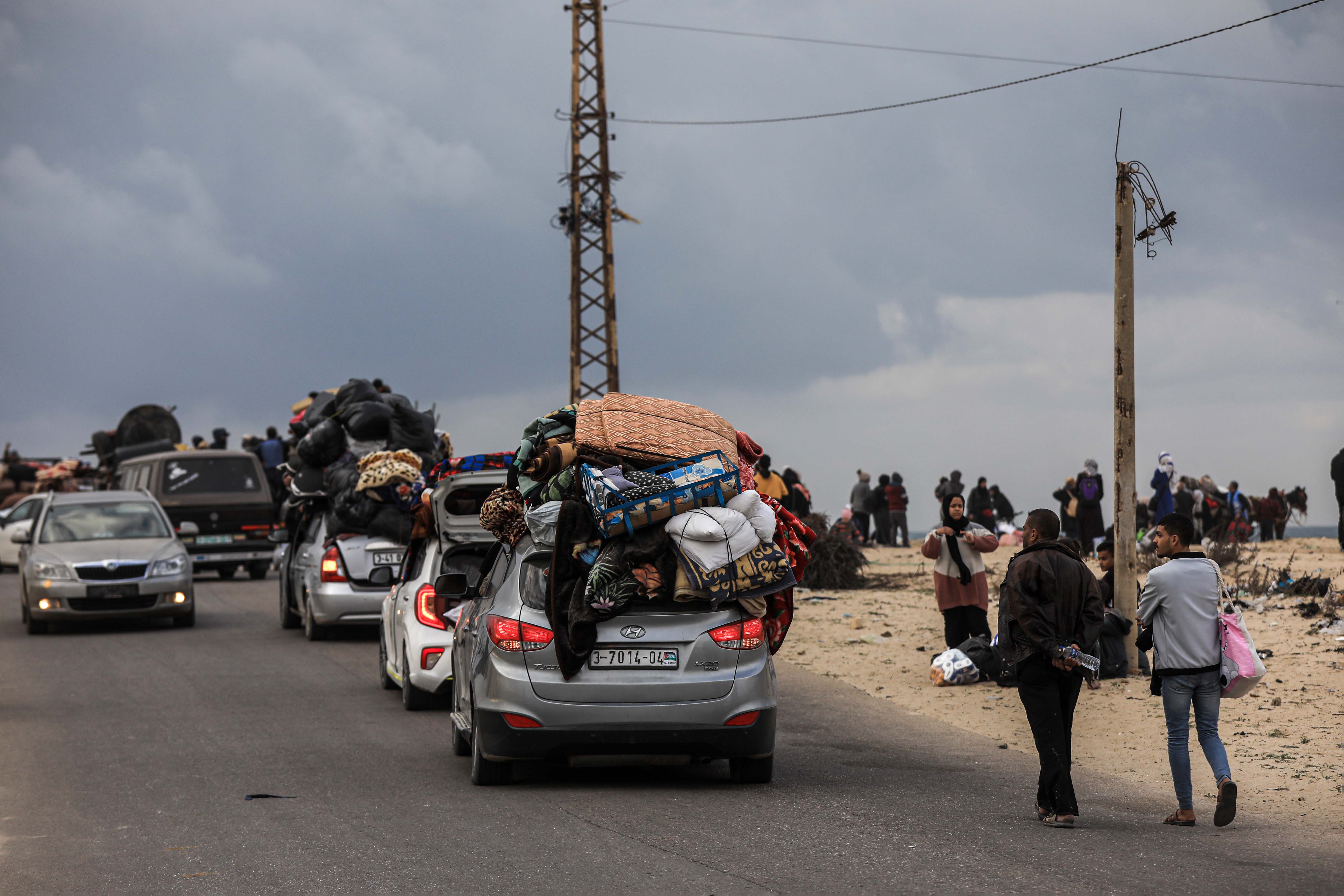 Displacement from Khan Younis