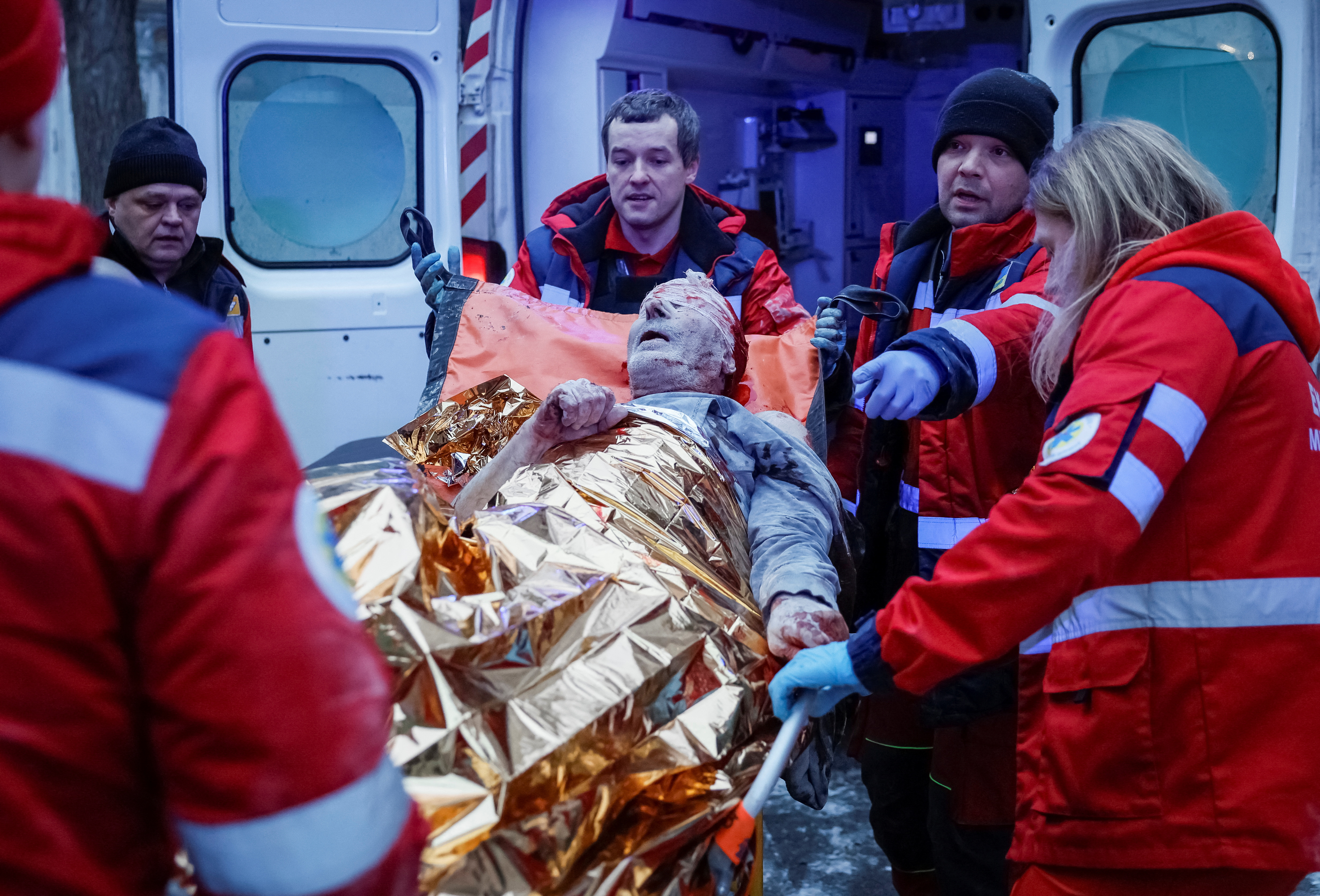 At least 3 killed in attack on Kyiv, Kharkiv