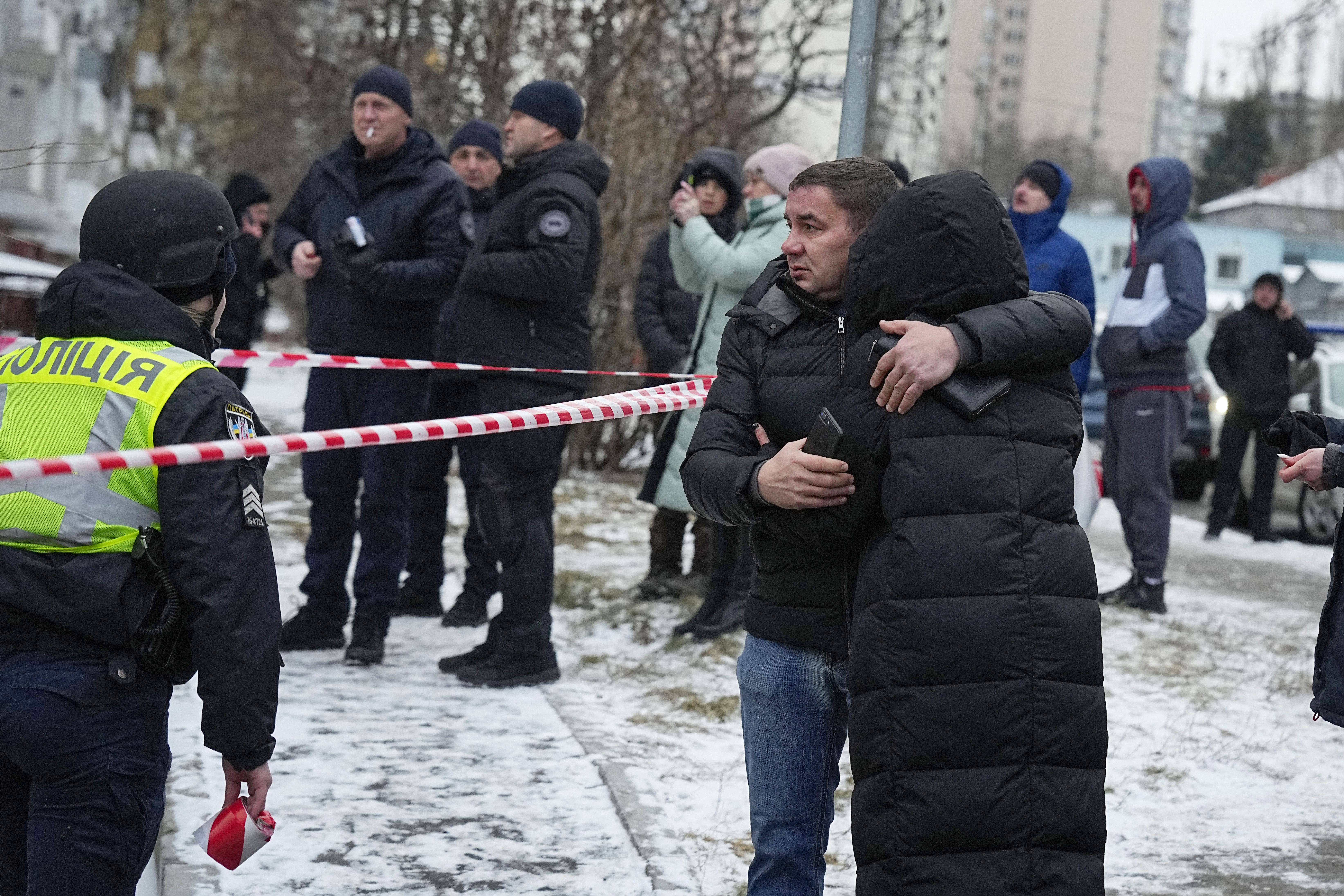 At least 3 killed in attack on Kyiv, Kharkiv