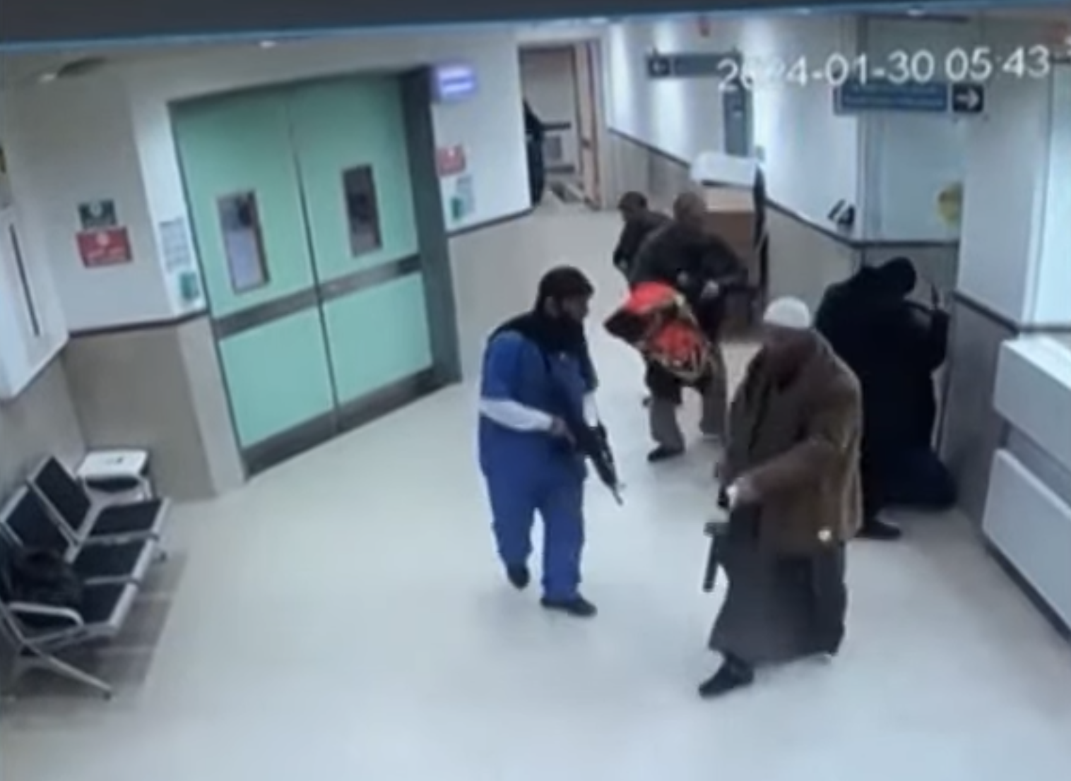 Undercover Israeli forces raiding West Bank hospital