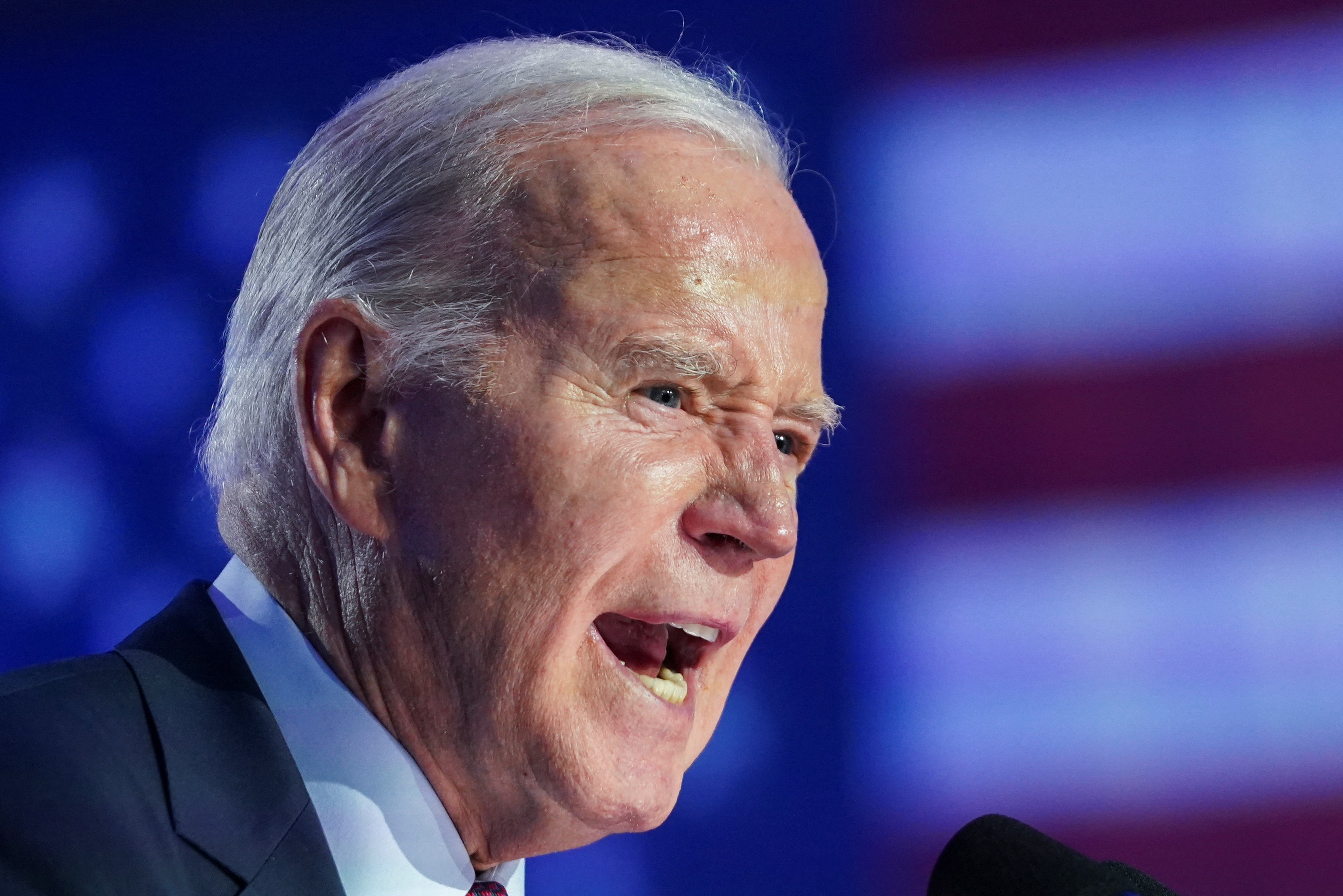 U.S. President Joe Biden holds a campaign rally ahead of the state's Democratic presidential primary, in Las Vegas, Nevada, U.S.