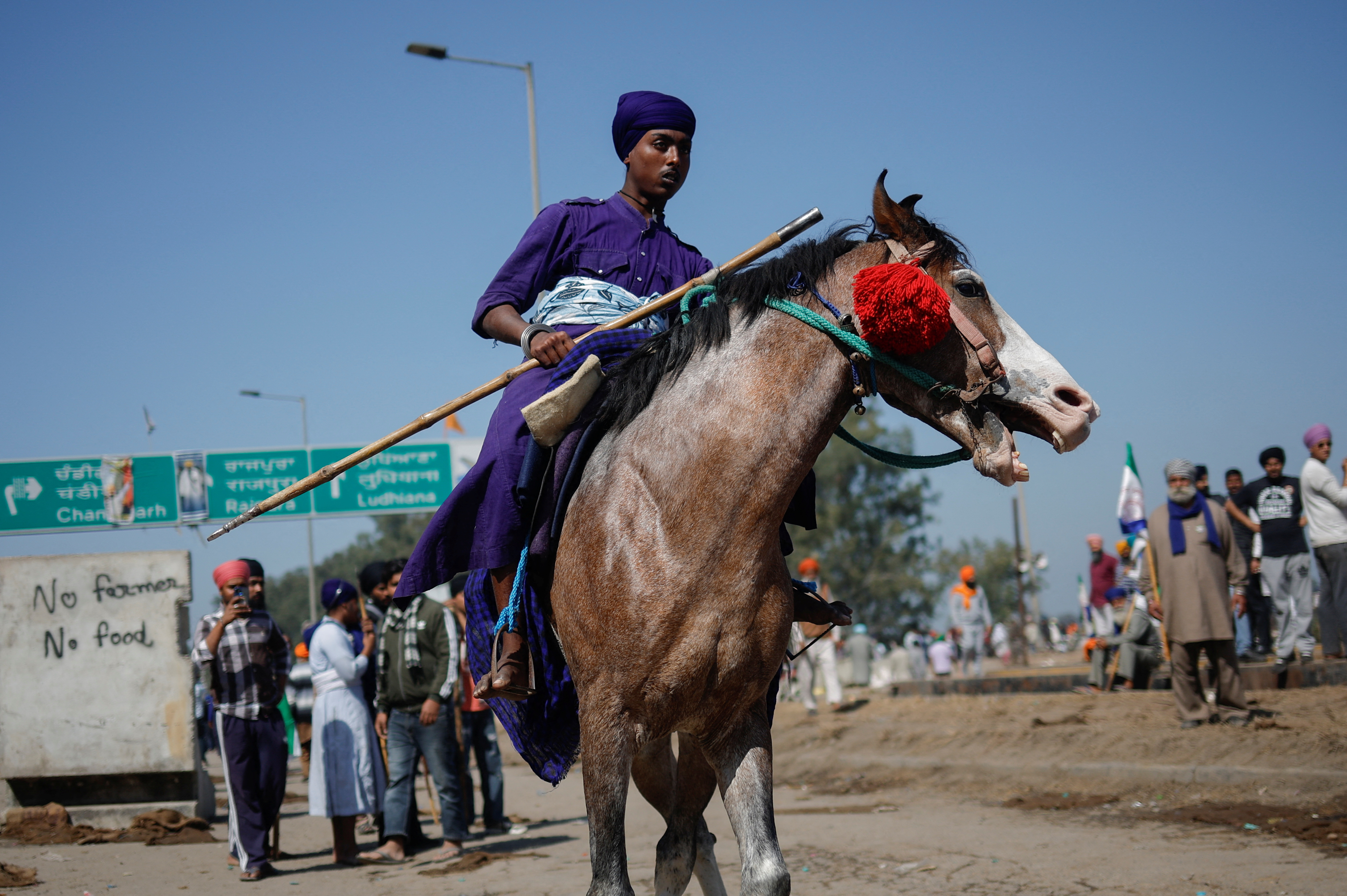 India farmers protest